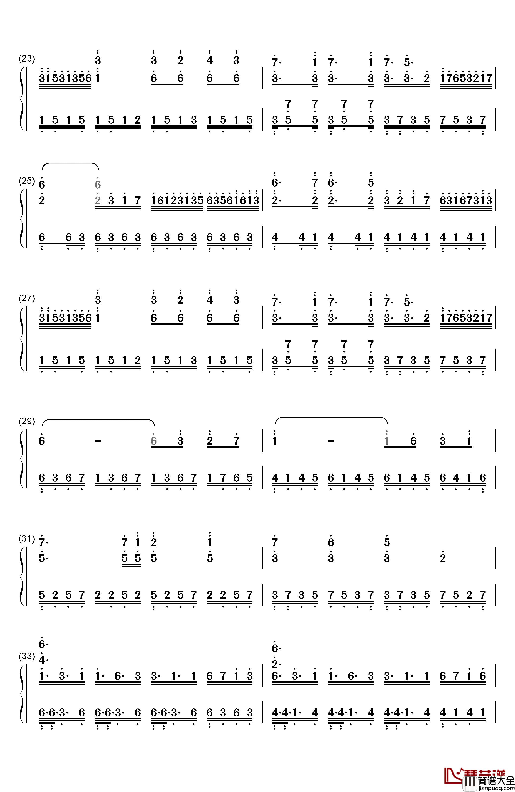 Take_Flight钢琴简谱_数字双手_Lindsey_Stirling