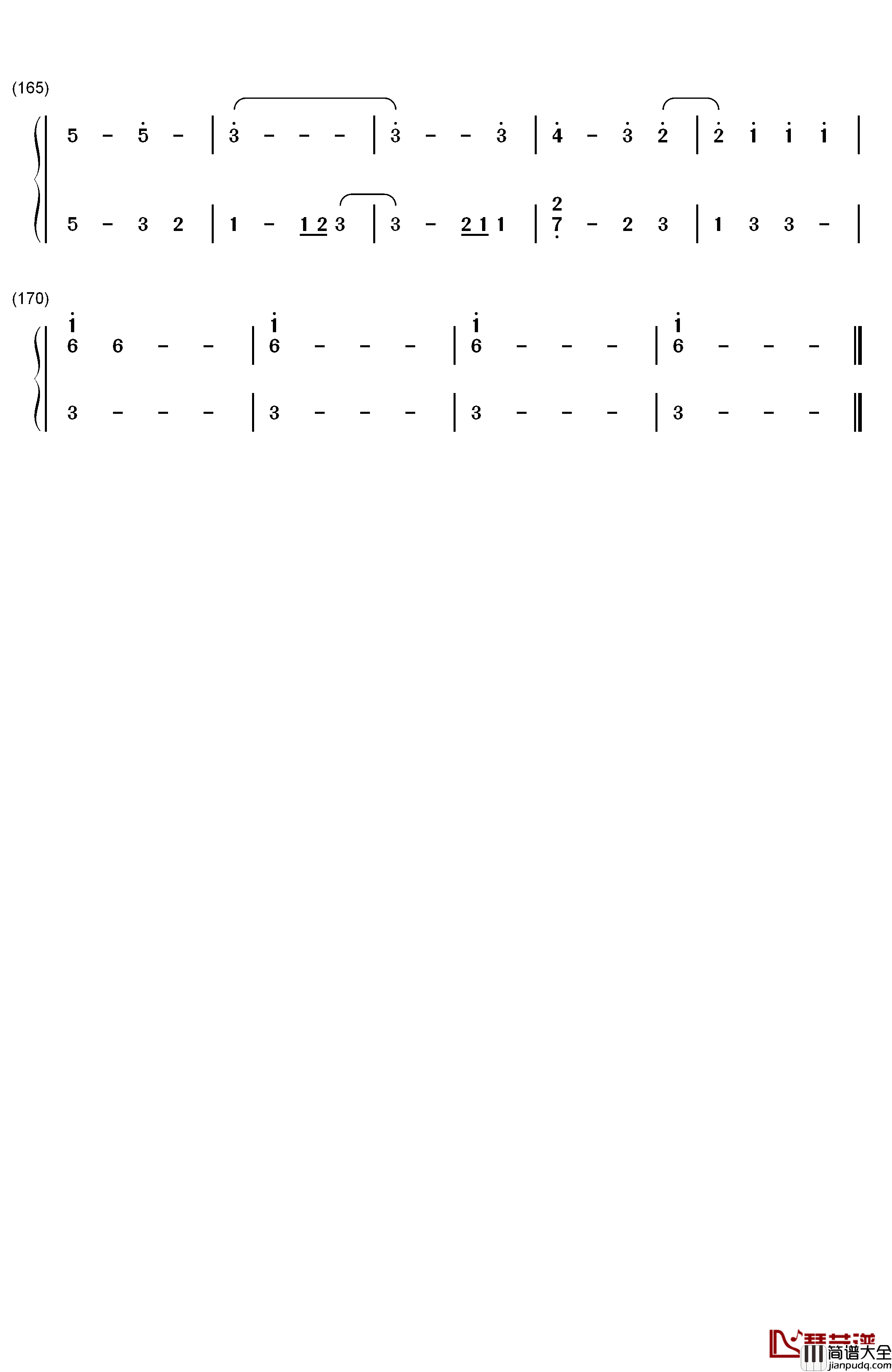 苍き月満ちて钢琴简谱_数字双手_AKIRA