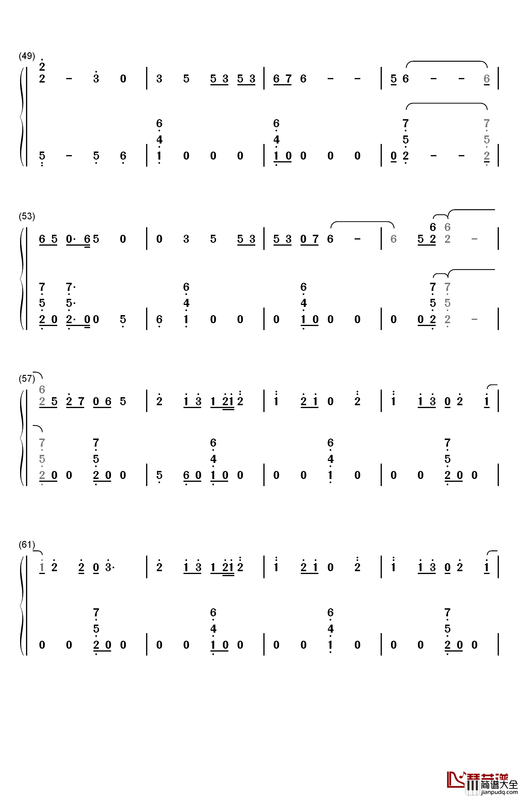 Secrets钢琴简谱_数字双手_The_Weeknd