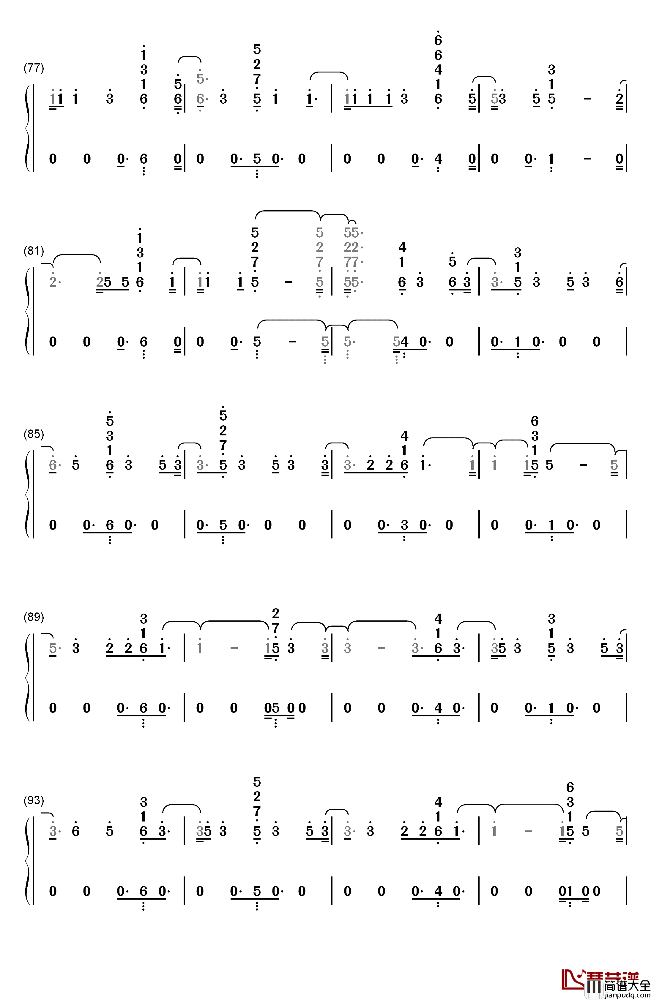 Learn_To_Let_Go钢琴简谱_数字双手_Kesha