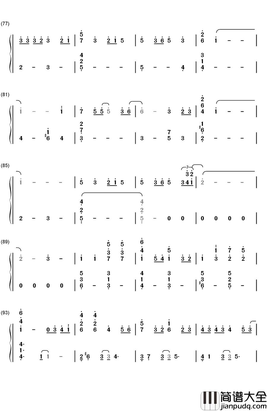 创圣のアクエリオン钢琴简谱_数字双手_AKINO