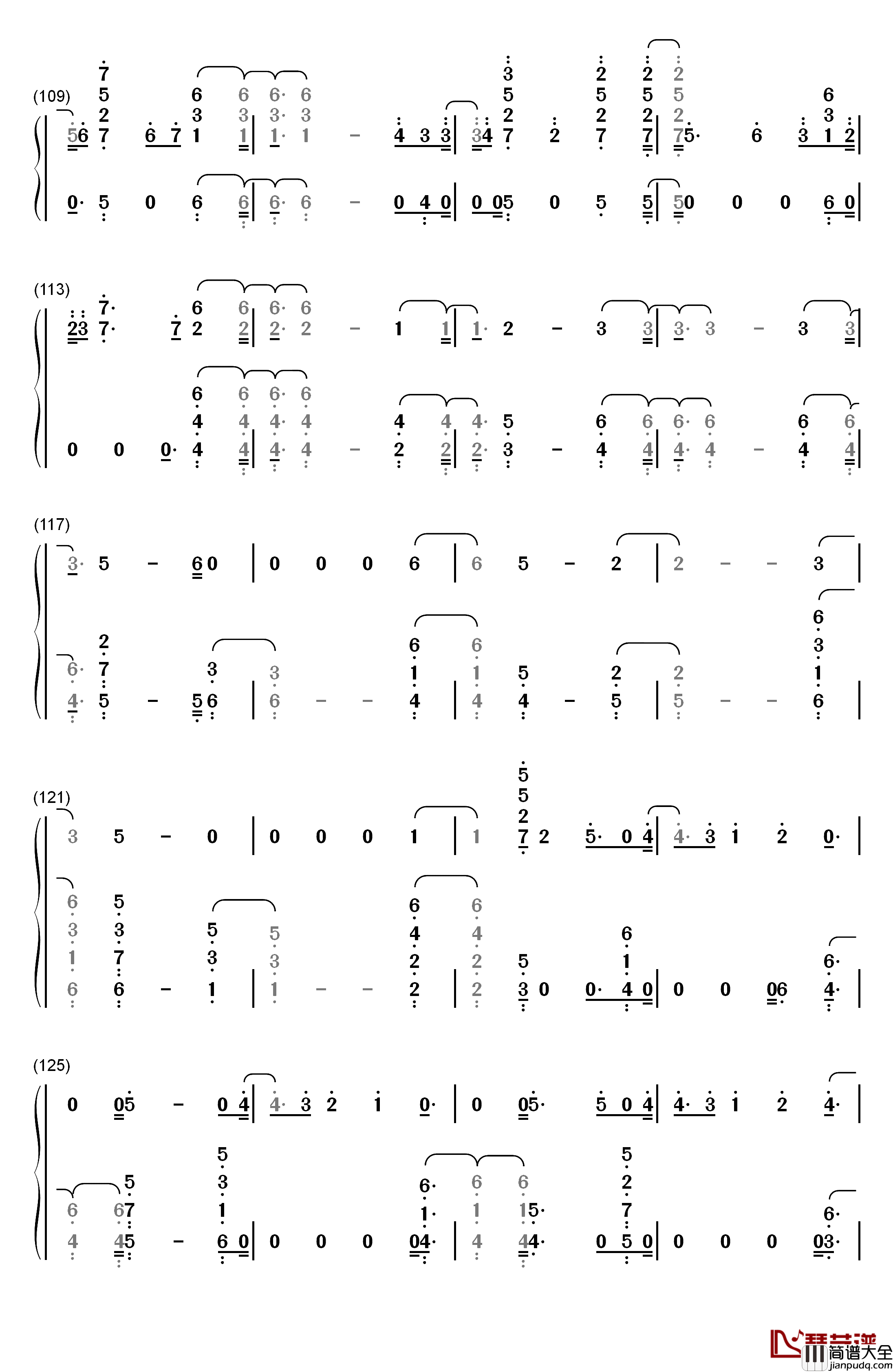 Boy钢琴简谱_数字双手_Charlie_Puth