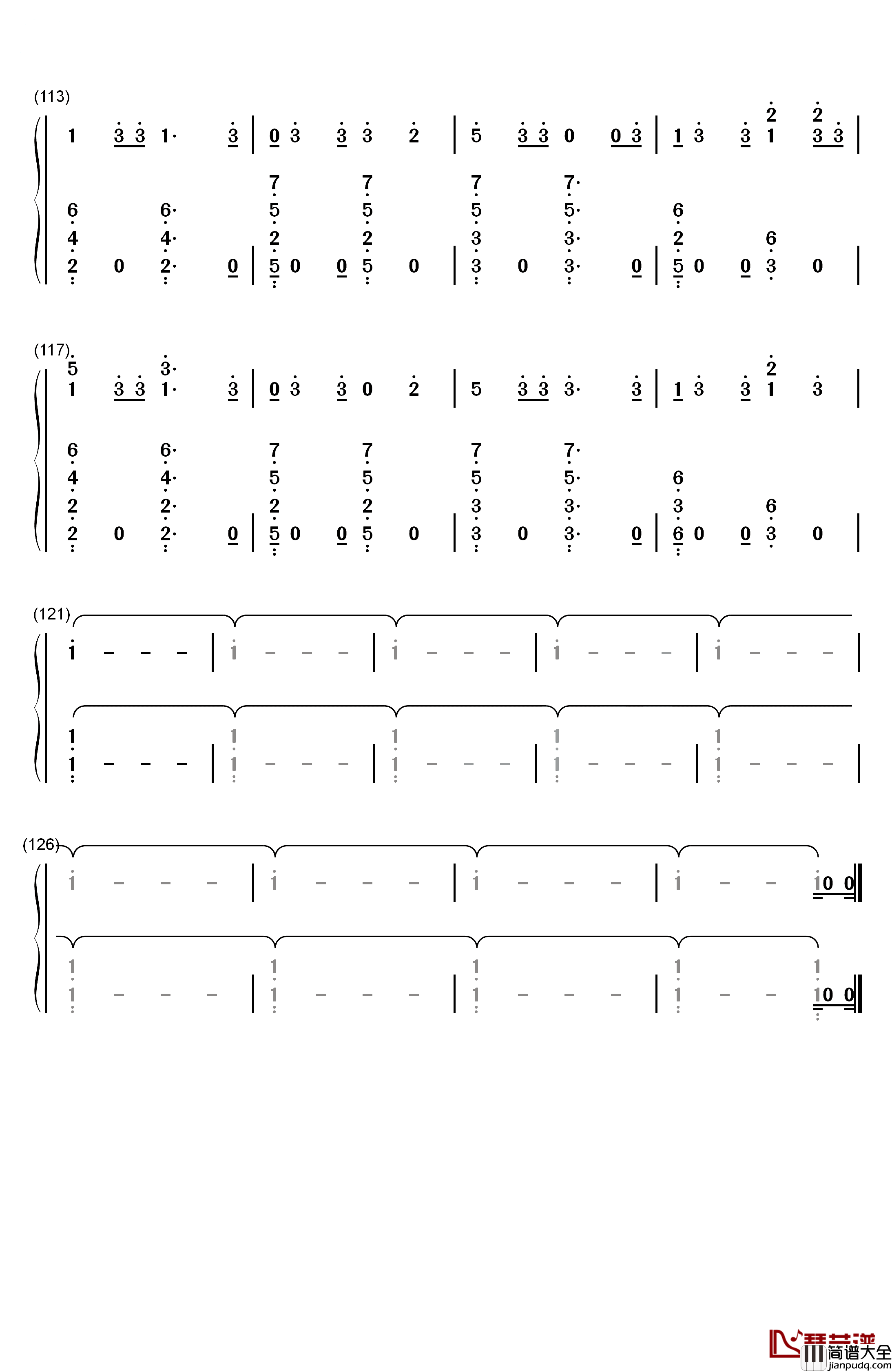 Dawn_Of_Us钢琴简谱_数字双手_王嘉尔