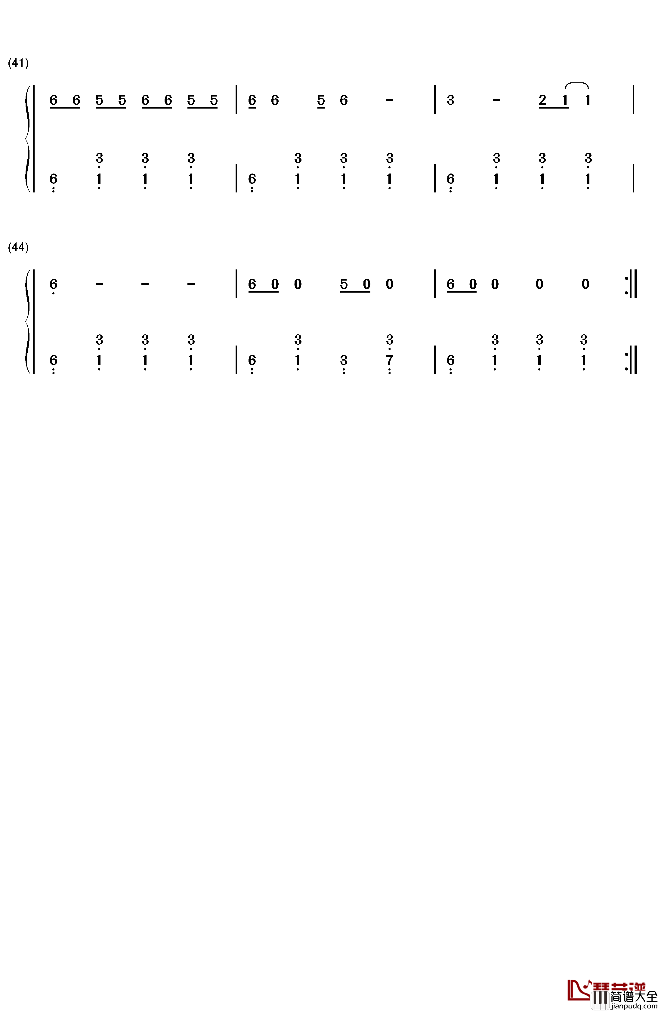 聪明的一休钢琴简谱_数字双手_相内恵_ヤング・フレッシュ