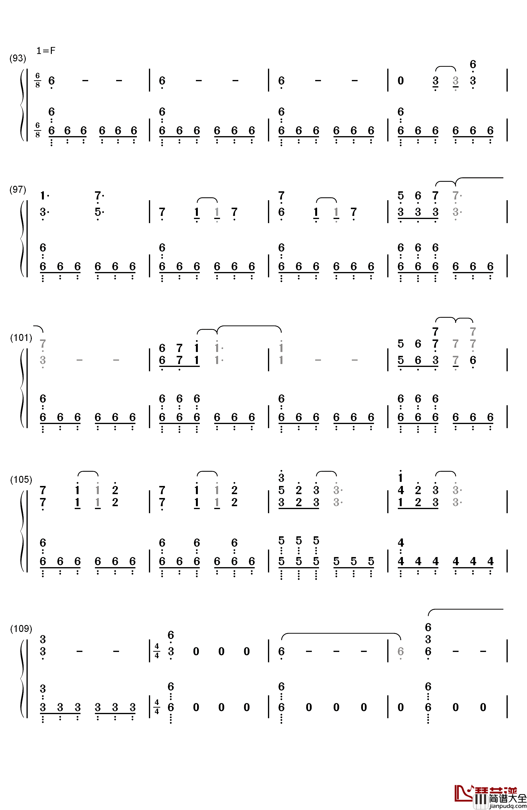 Forge钢琴简谱_数字双手_Alan_Silvestri