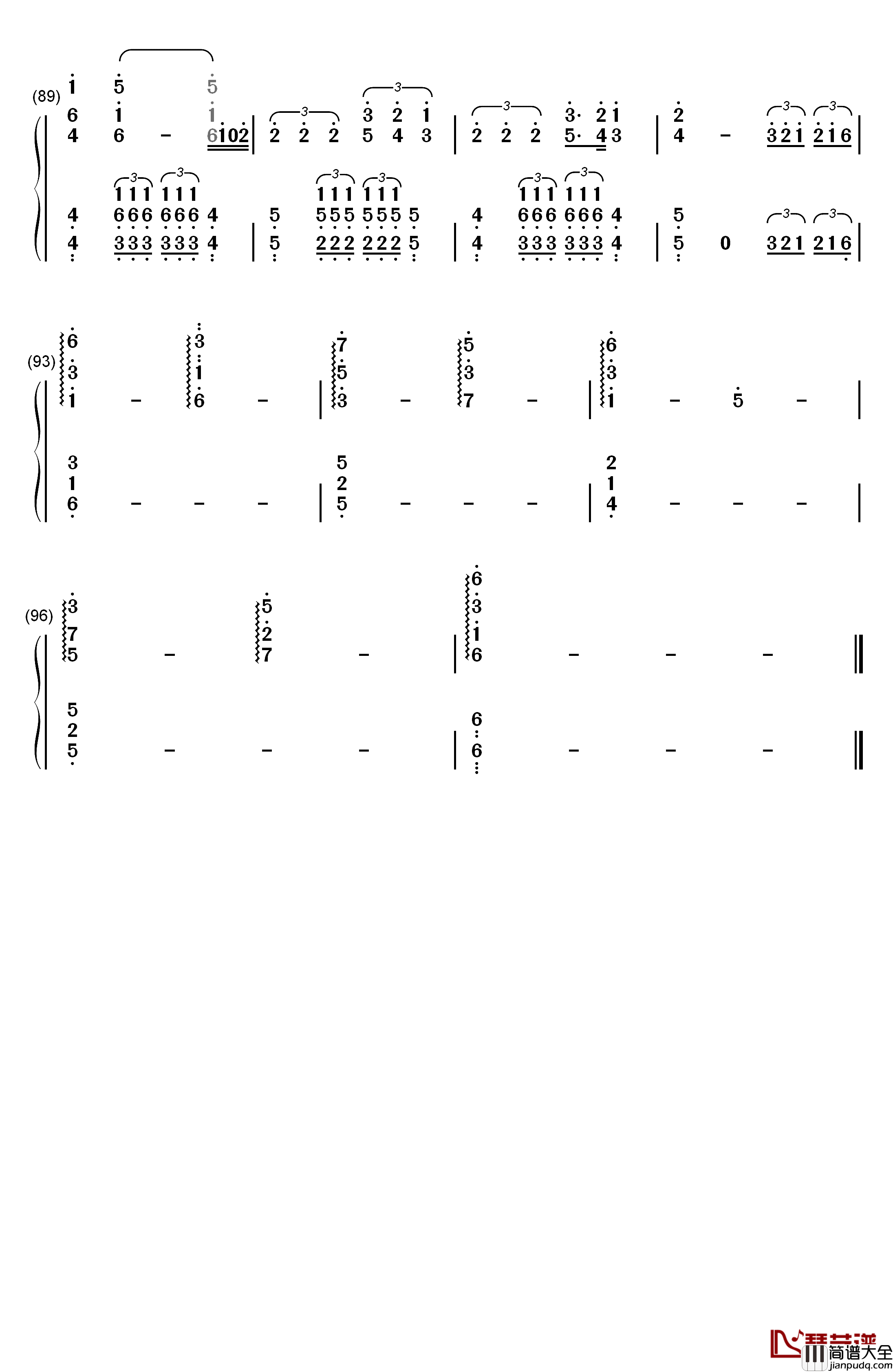 Stockholm_Syndrome钢琴简谱_数字双手_One_Direction