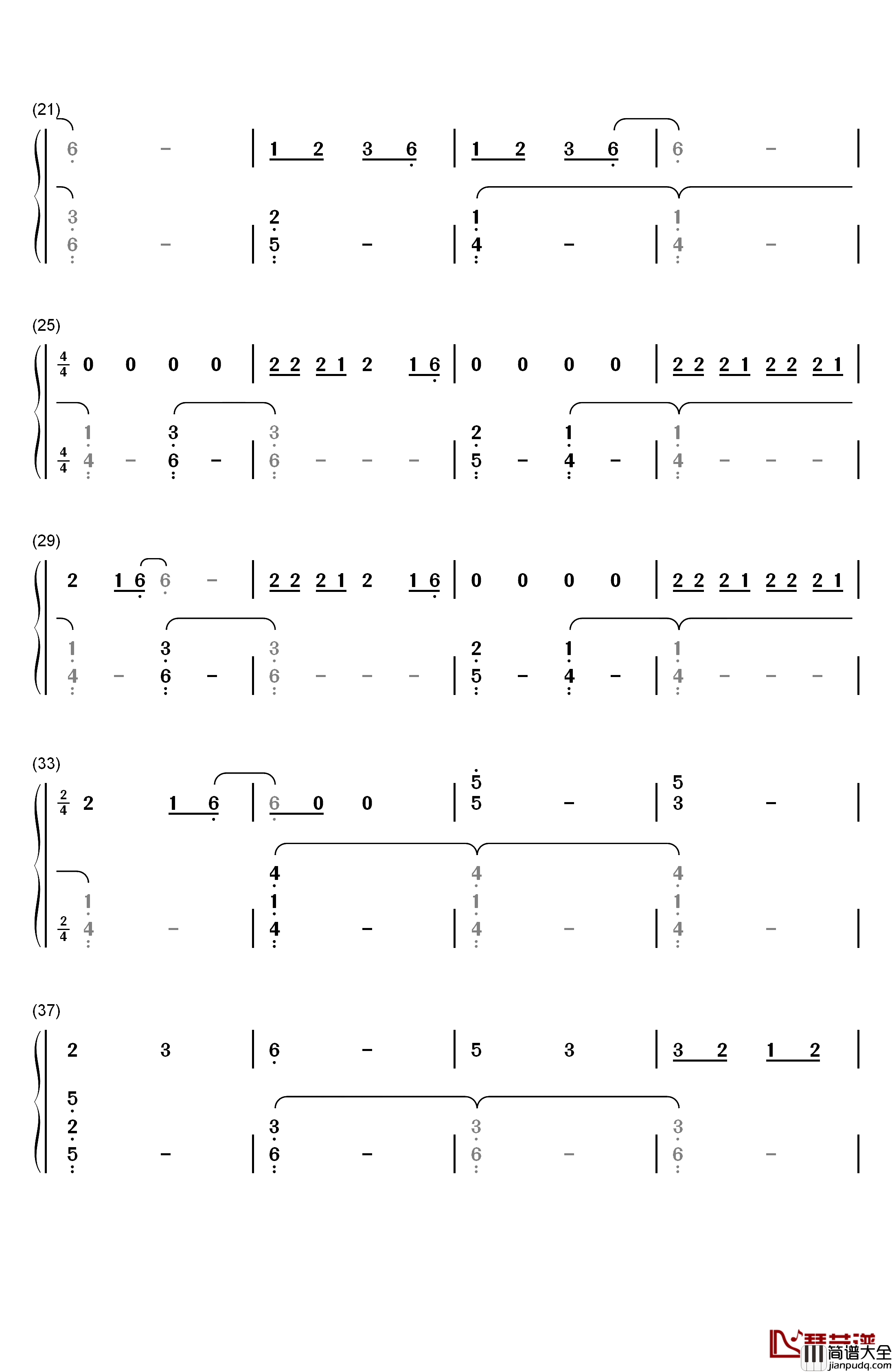 All_We_Do钢琴简谱_数字双手_Oh_Wonder