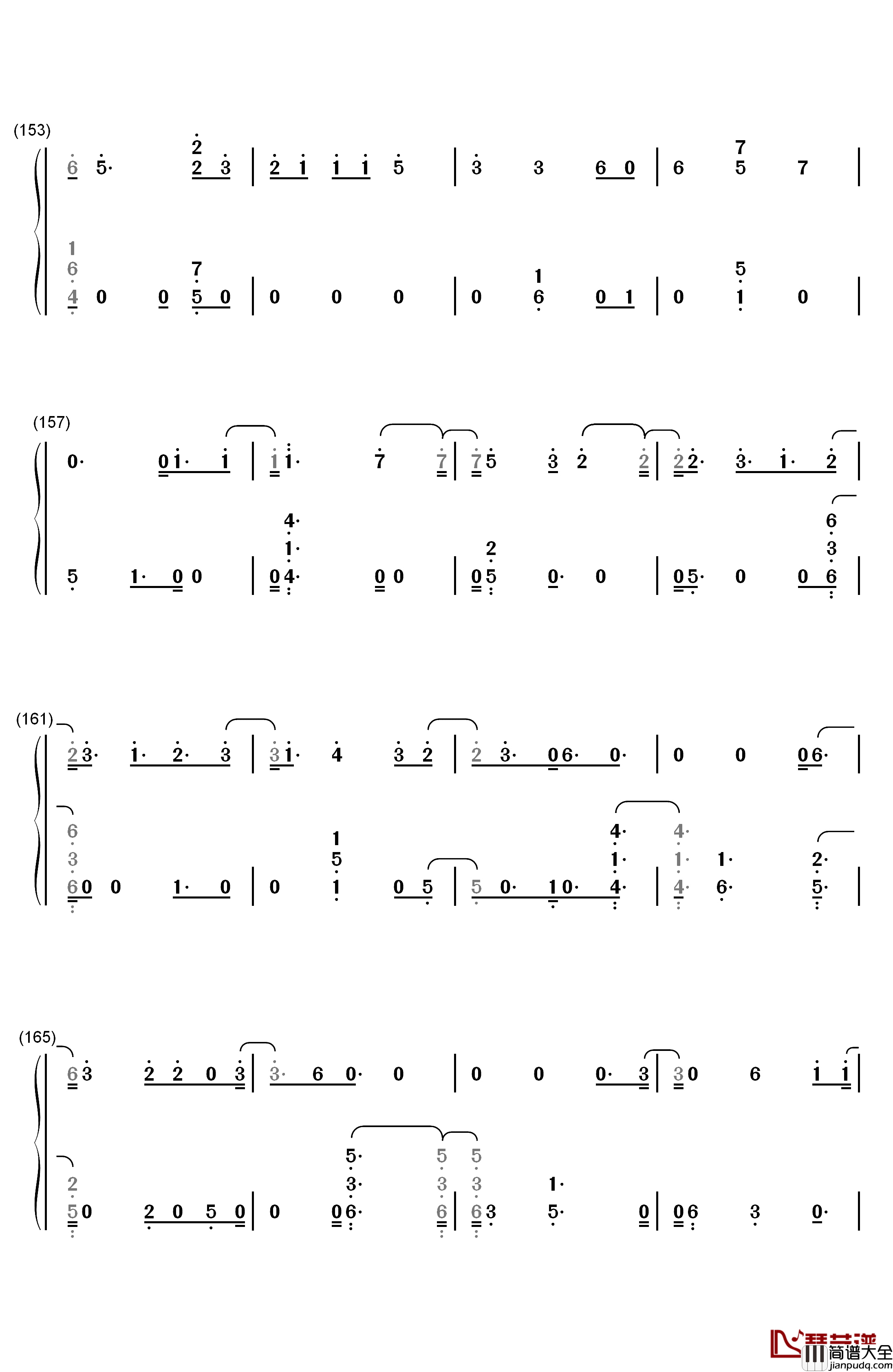 Hola_Hola钢琴简谱_数字双手_KARD