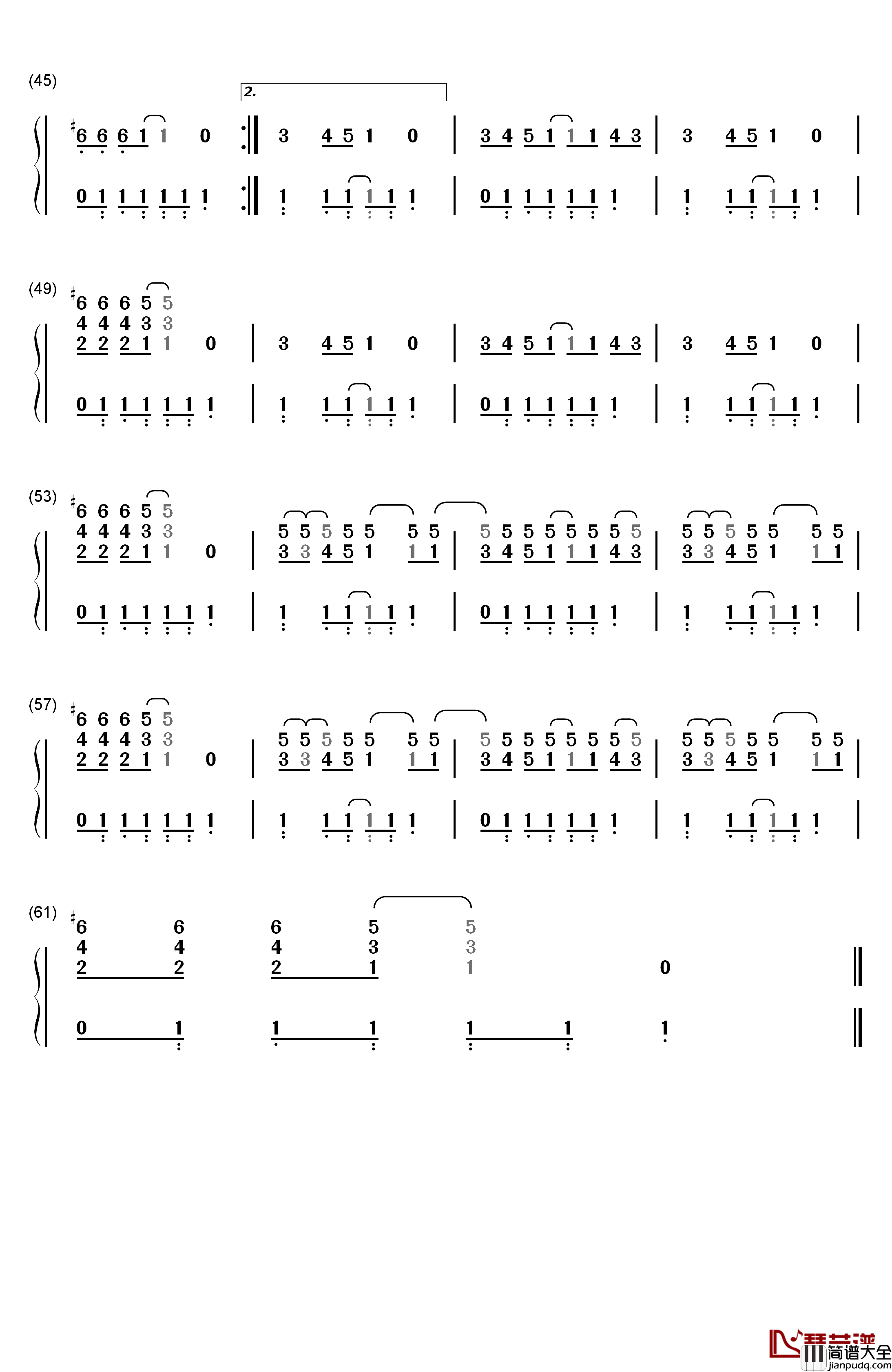 Dinosaur钢琴简谱_数字双手_Kesha