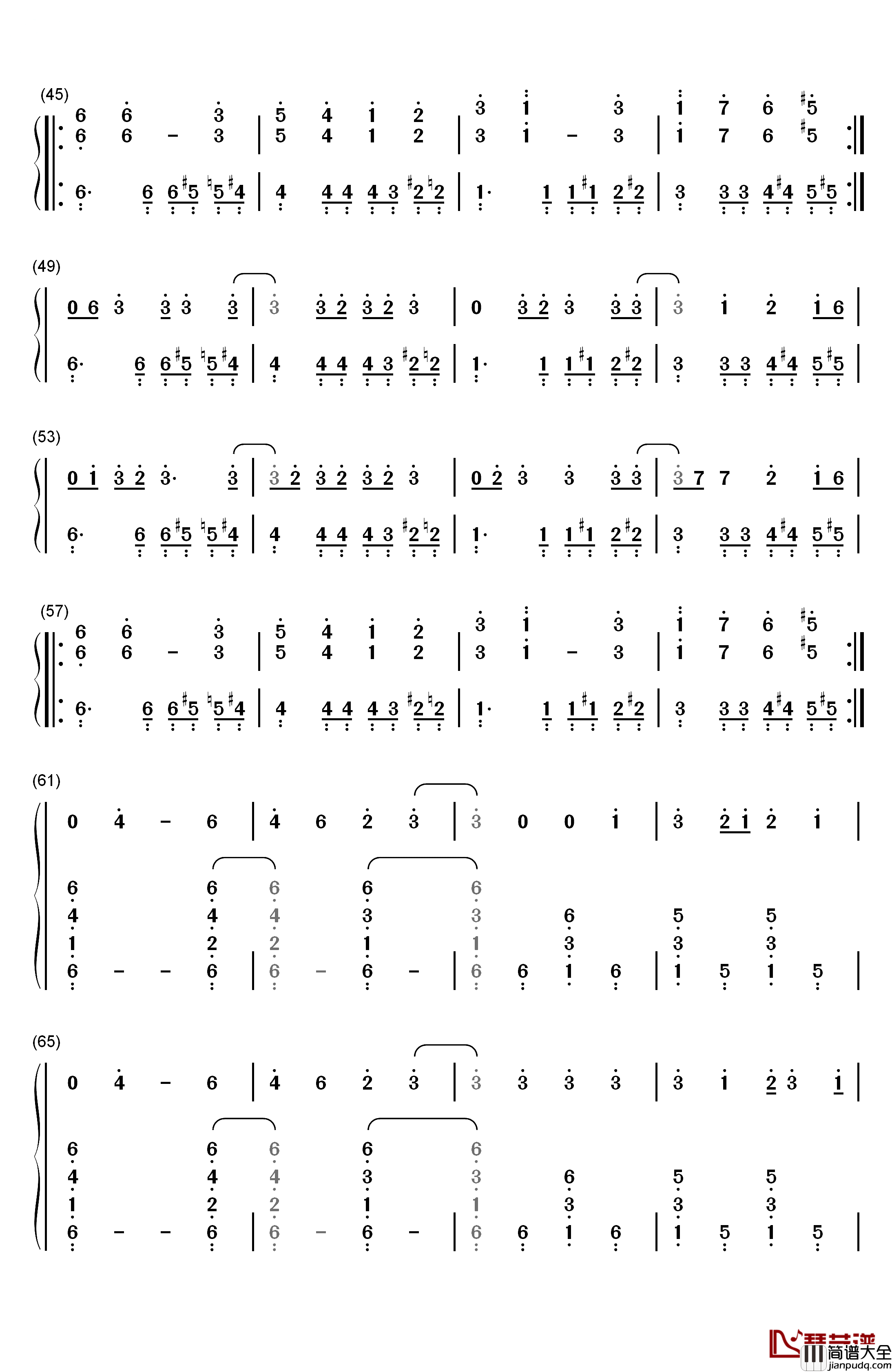 Thought_Contagion钢琴简谱_数字双手_Muse