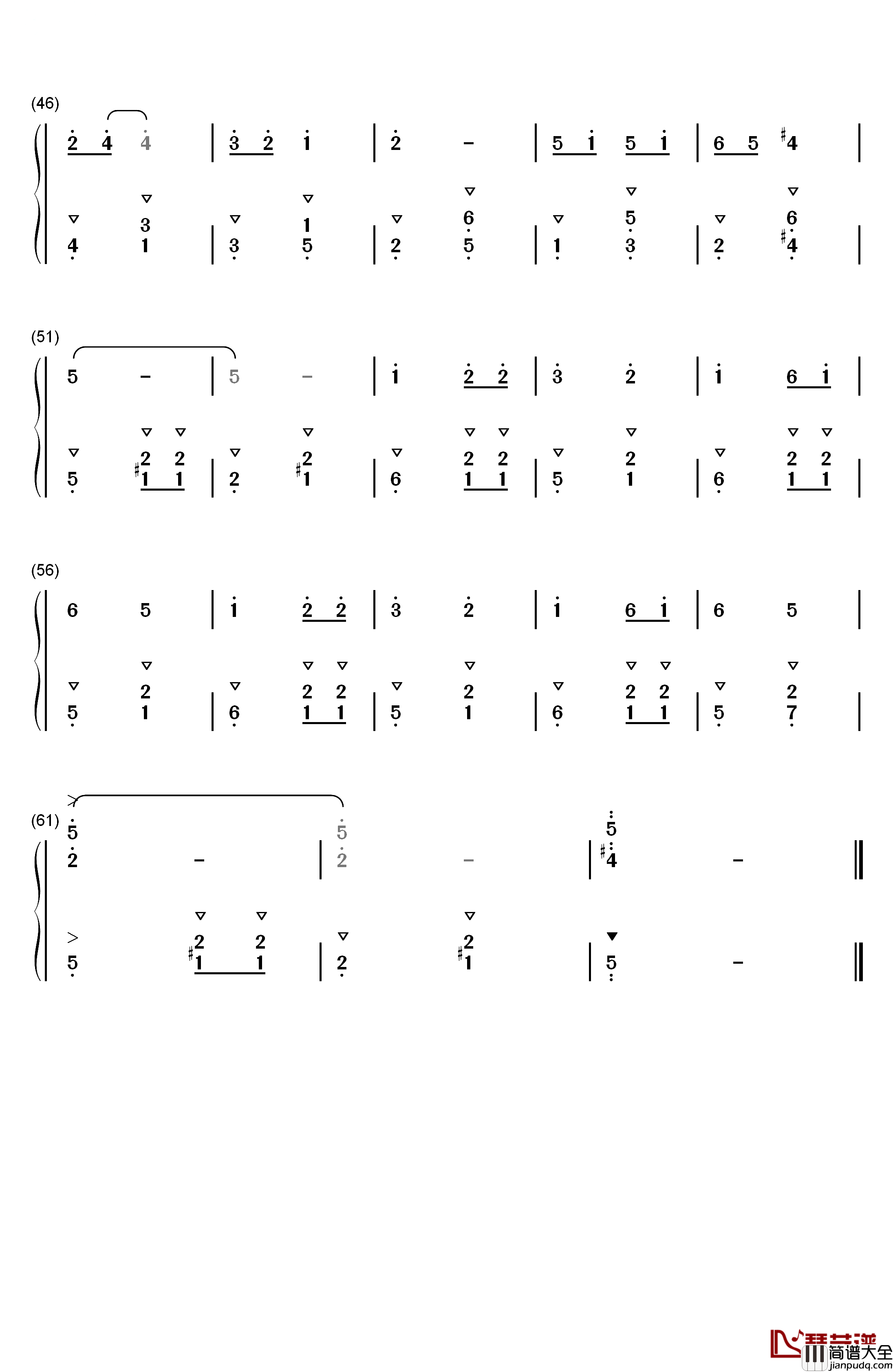 济公活佛钢琴简谱_数字双手_金复载