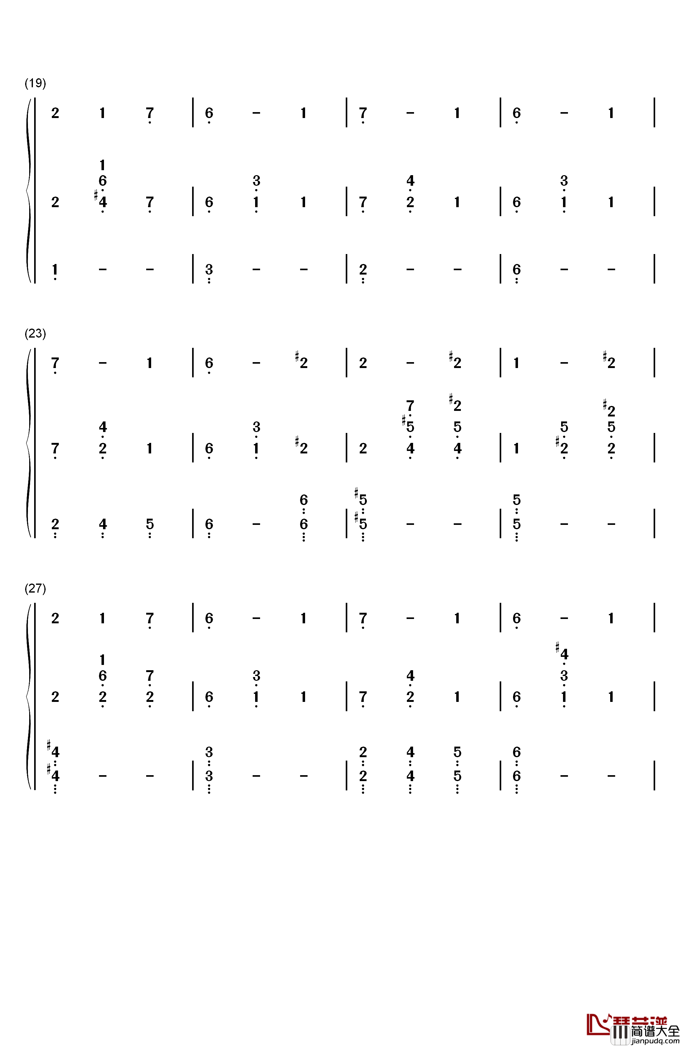 Jack's_Lament钢琴简谱_数字双手_Danny_Elfman