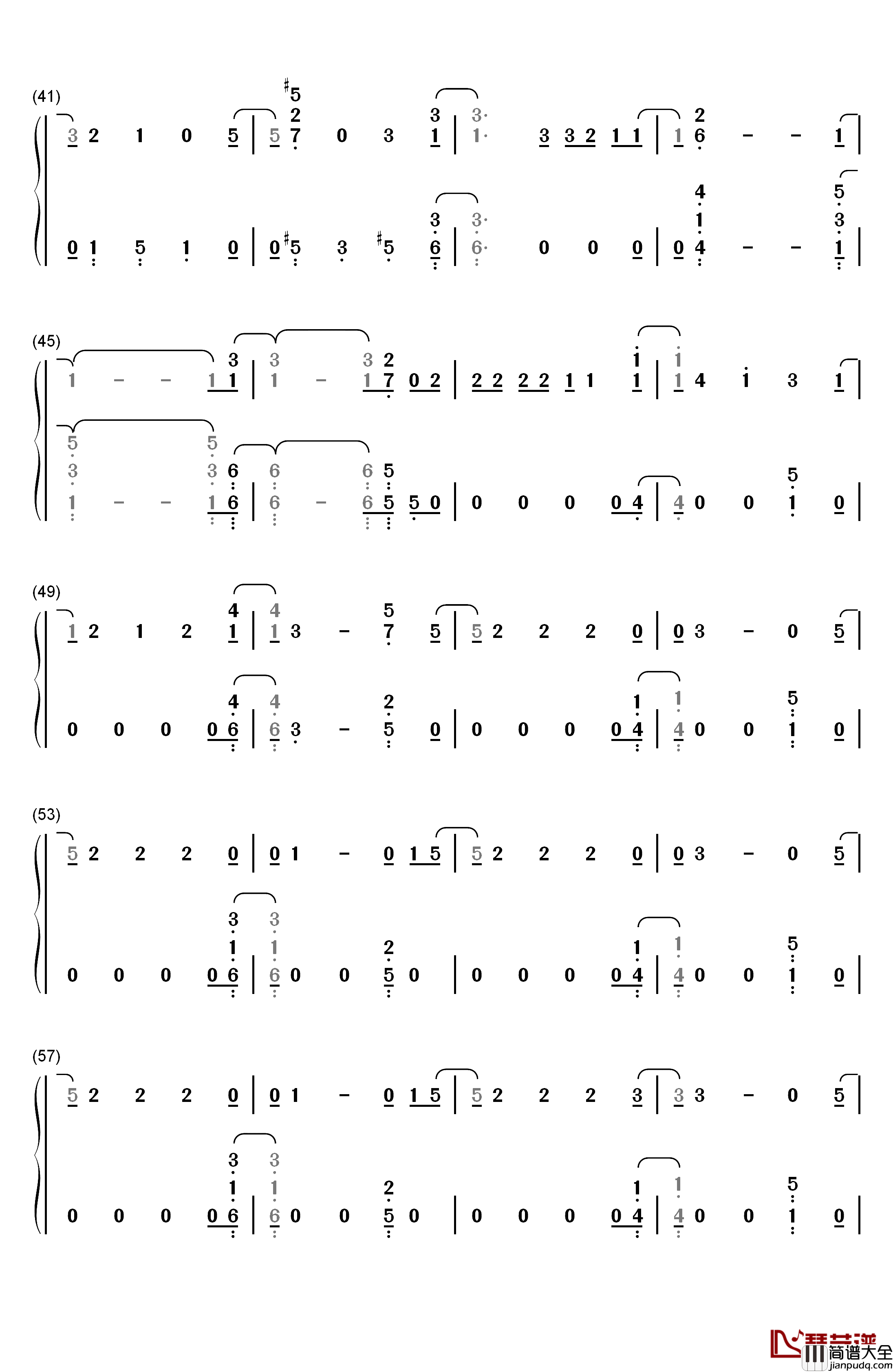 Marry_Me钢琴简谱_数字双手_Thomas_Rhett