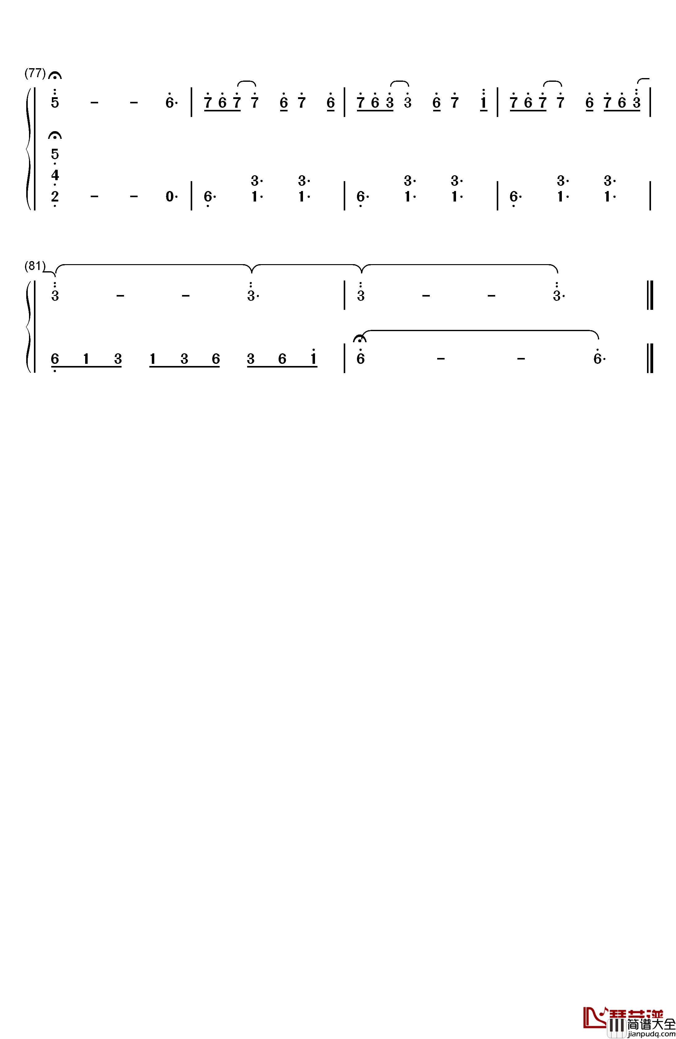 Enchantment钢琴简谱_数字双手_雅尼