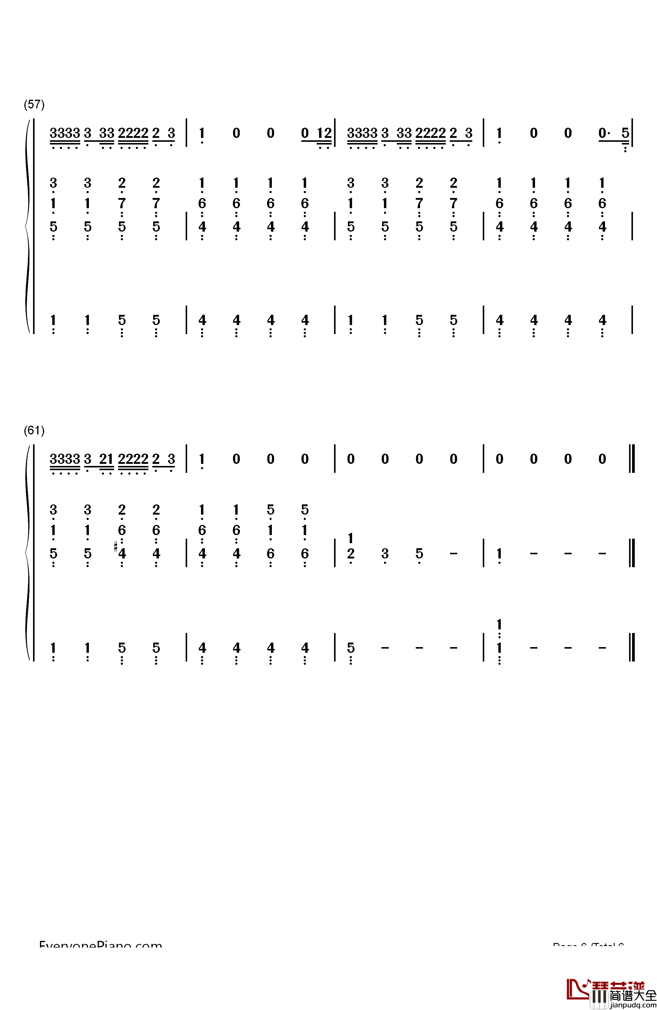 So_Far钢琴简谱_数字双手_Chris_Garneau