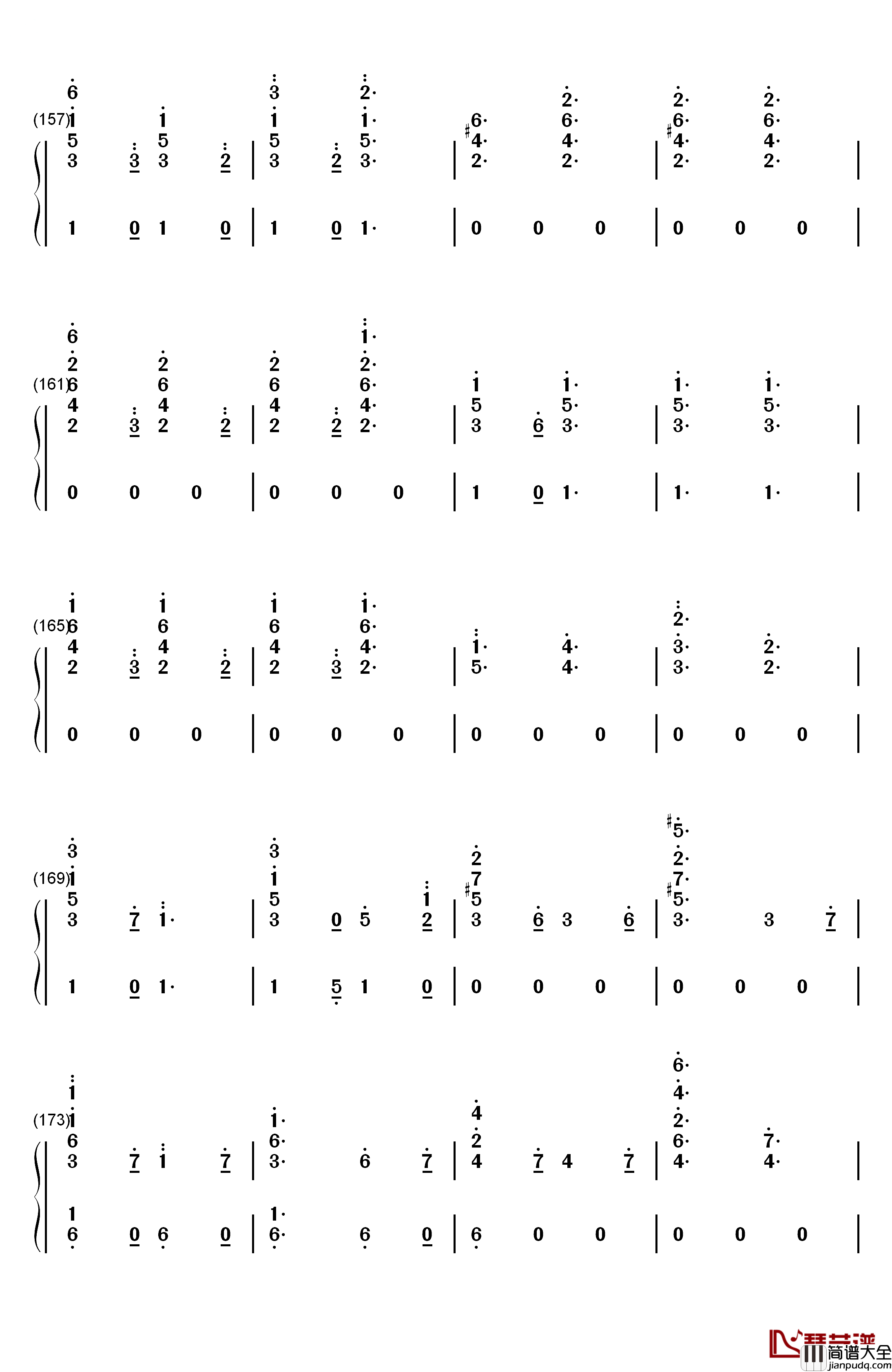 Candy_Cane_Lane钢琴简谱_数字双手_Sia