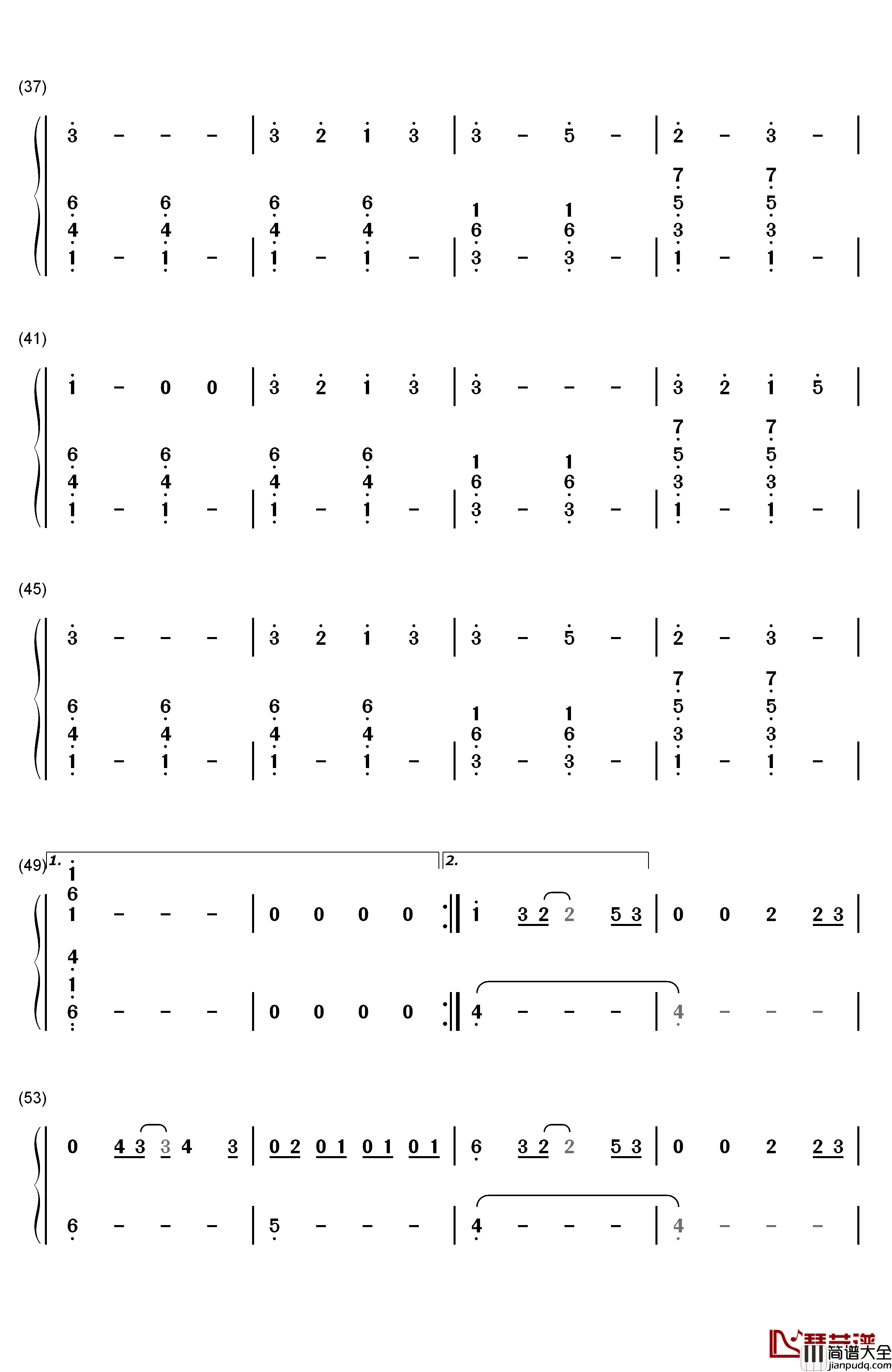 Drown钢琴简谱_数字双手_Bring_Me_the_Horizon