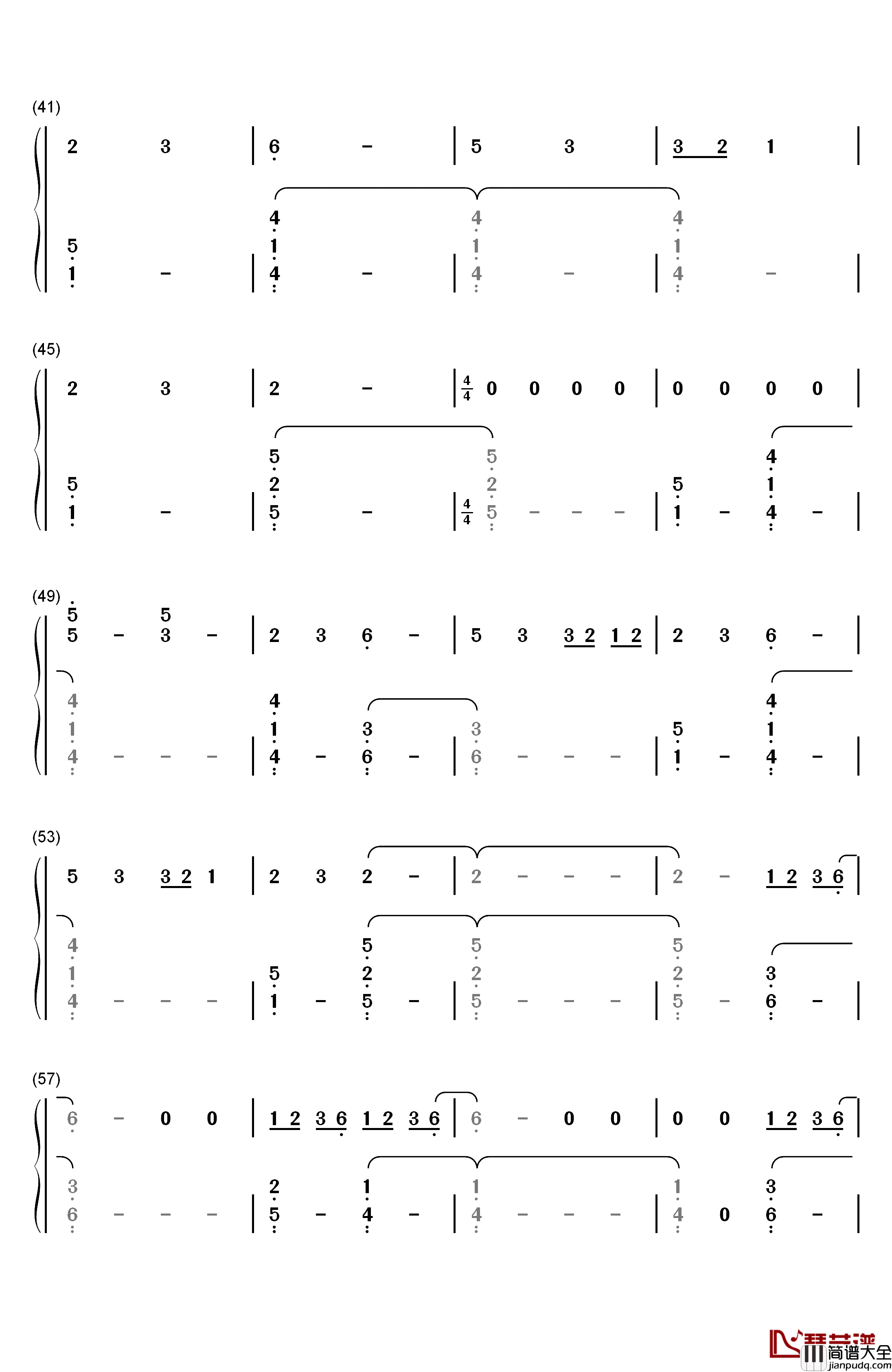 All_We_Do钢琴简谱_数字双手_Oh_Wonder