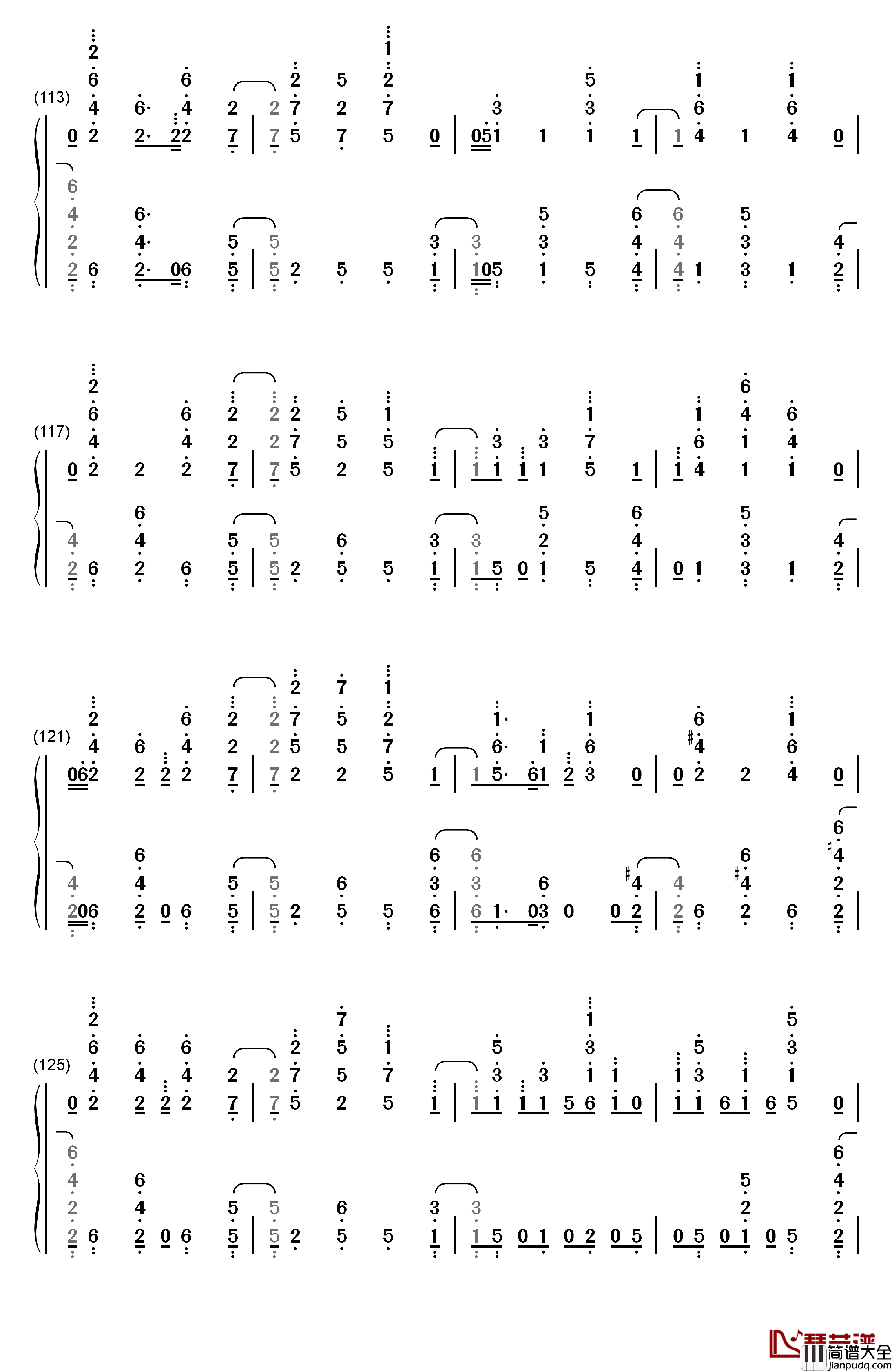 Santa's_Coming_For_Us钢琴简谱_数字双手_Sia_Greg_Kurstin