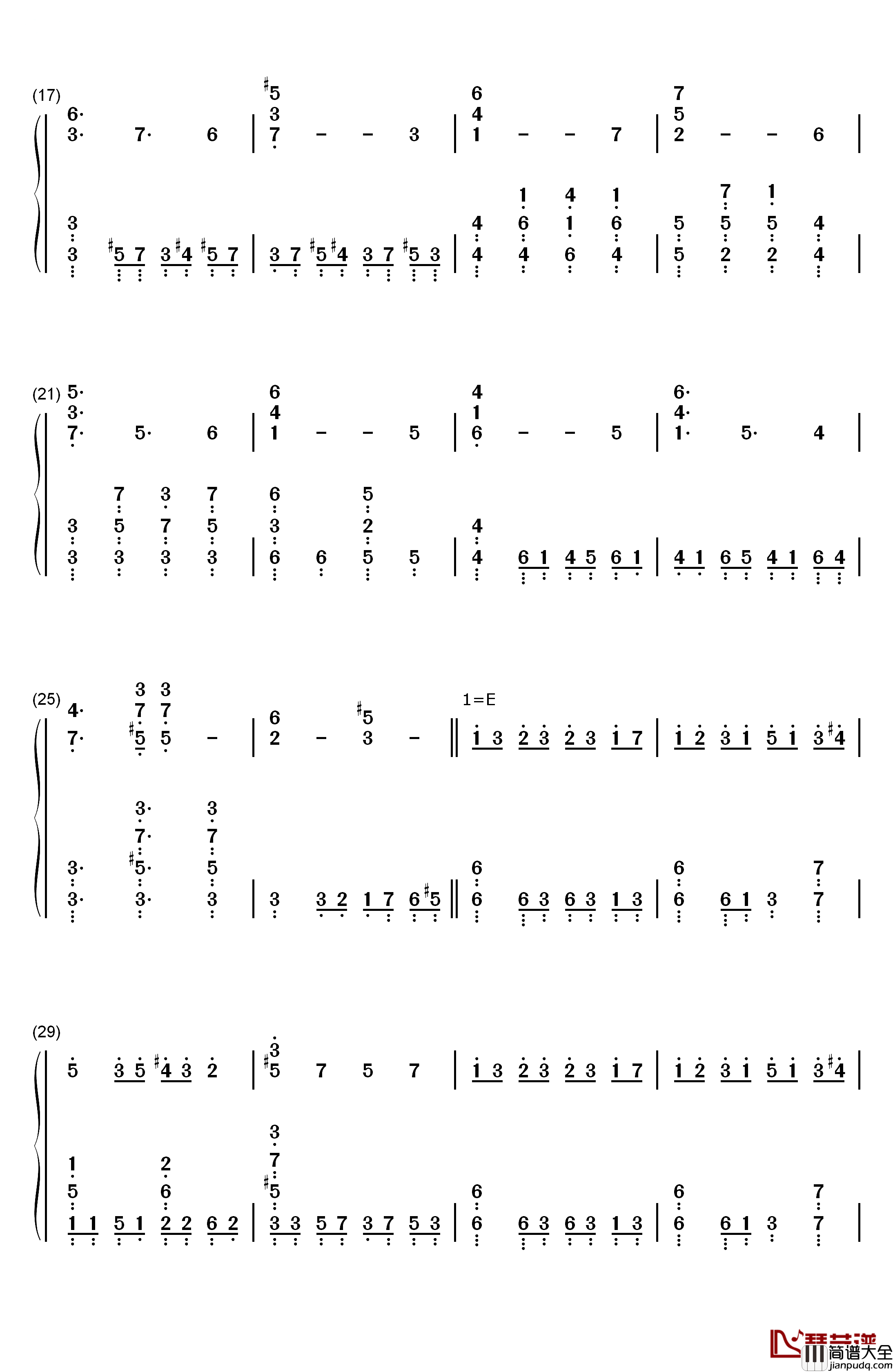 Luminous_Sword钢琴简谱_数字双手_梶浦由记