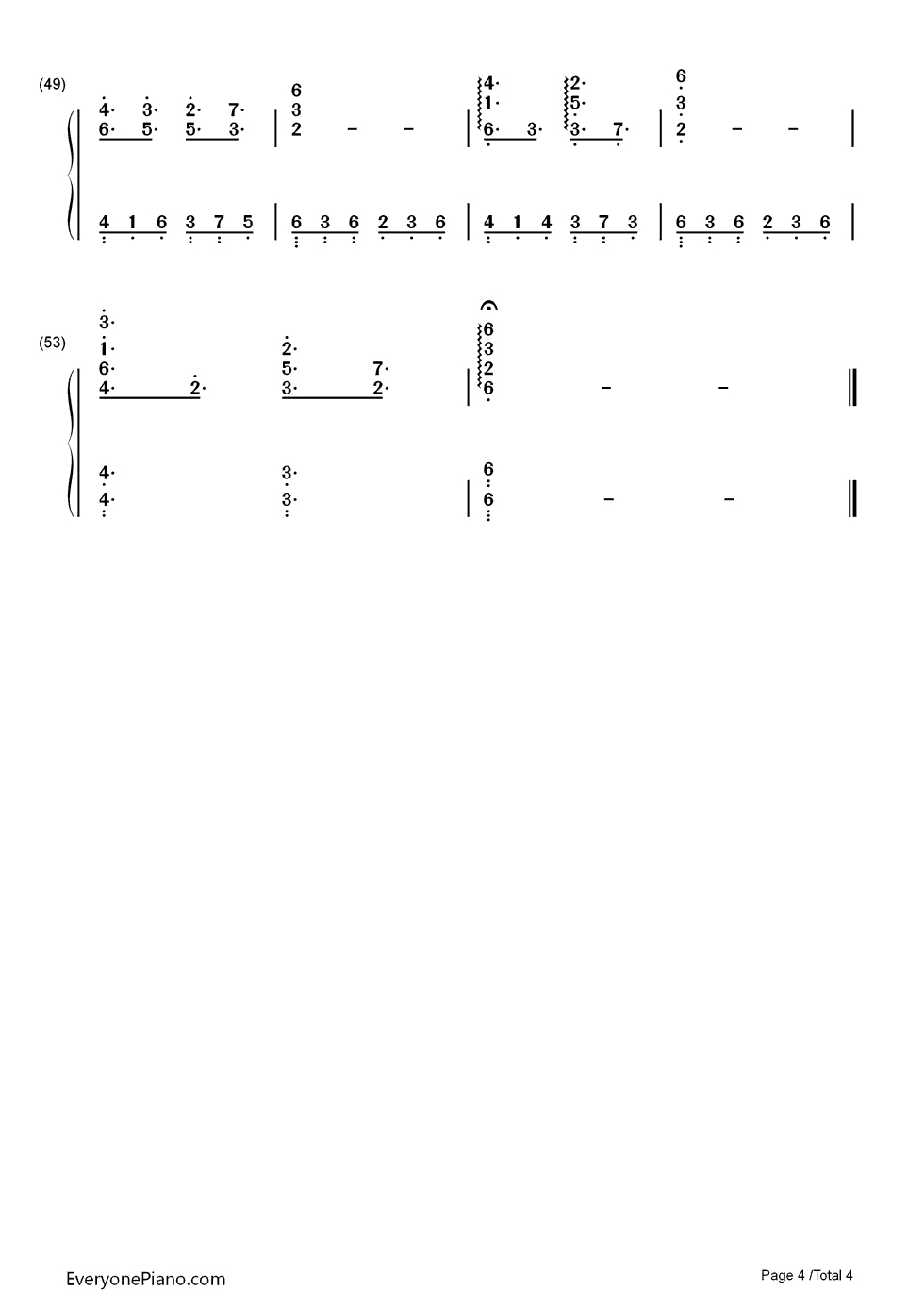 Romantic_Nights钢琴简谱_数字双手_Pete_Calandra