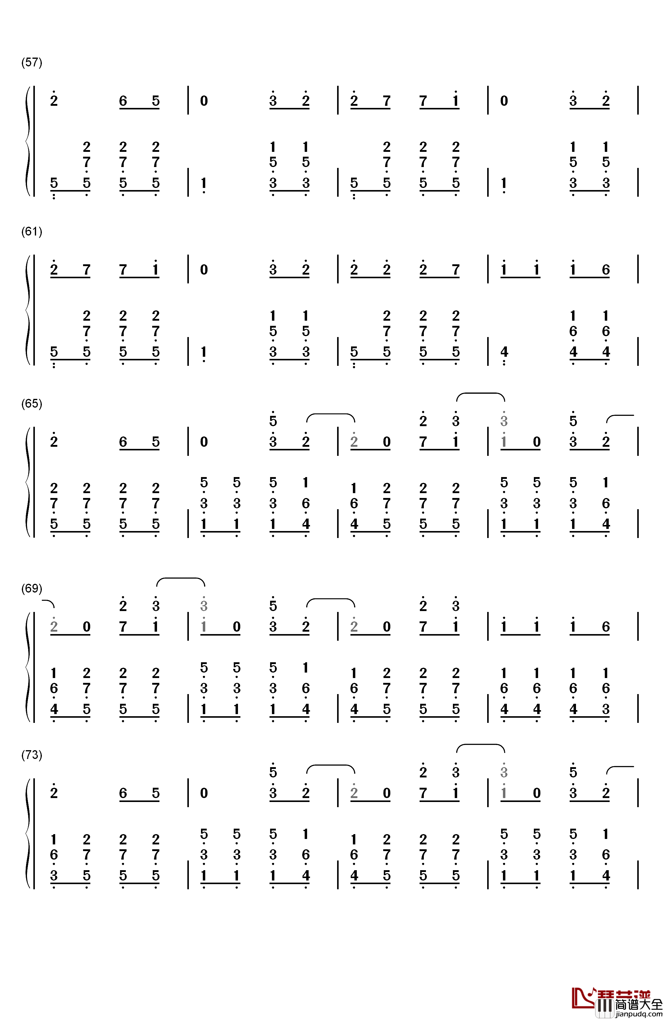 Youngblood钢琴简谱_数字双手_Green_Day