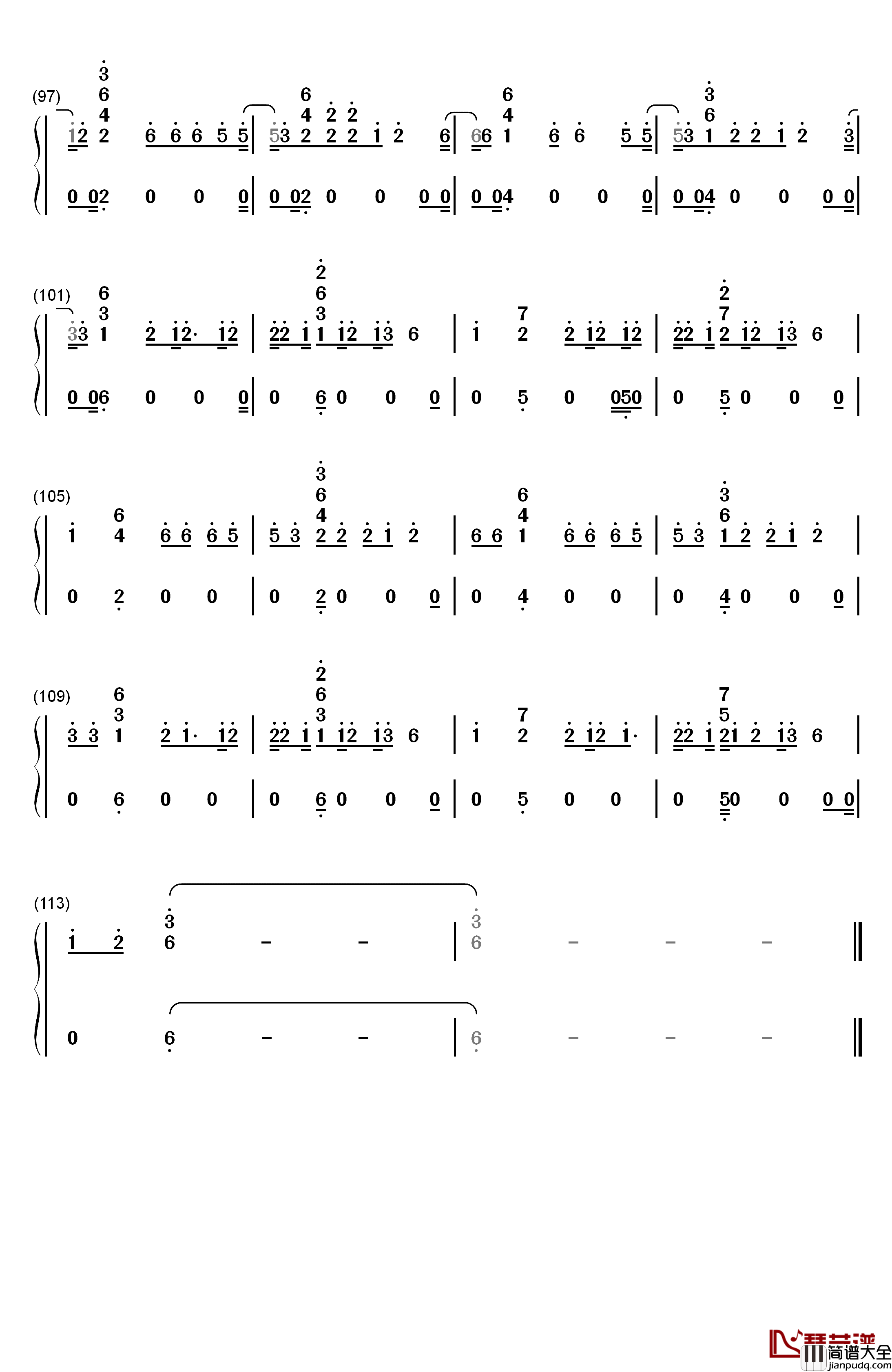 Faking_It钢琴简谱_数字双手_Calvin_Harris