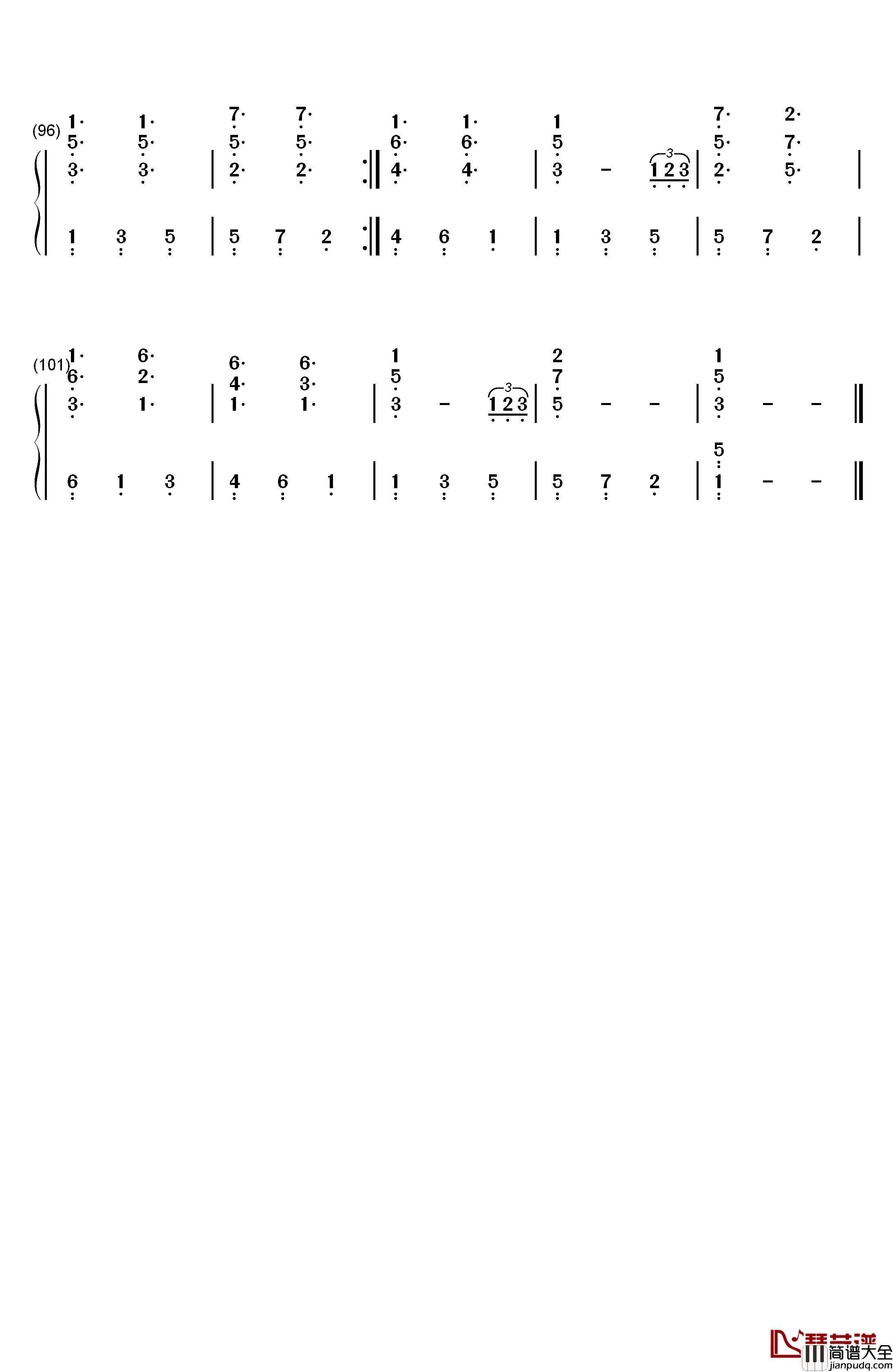 A_Drop_In_The_Ocean钢琴简谱_数字双手_Ron_Pope