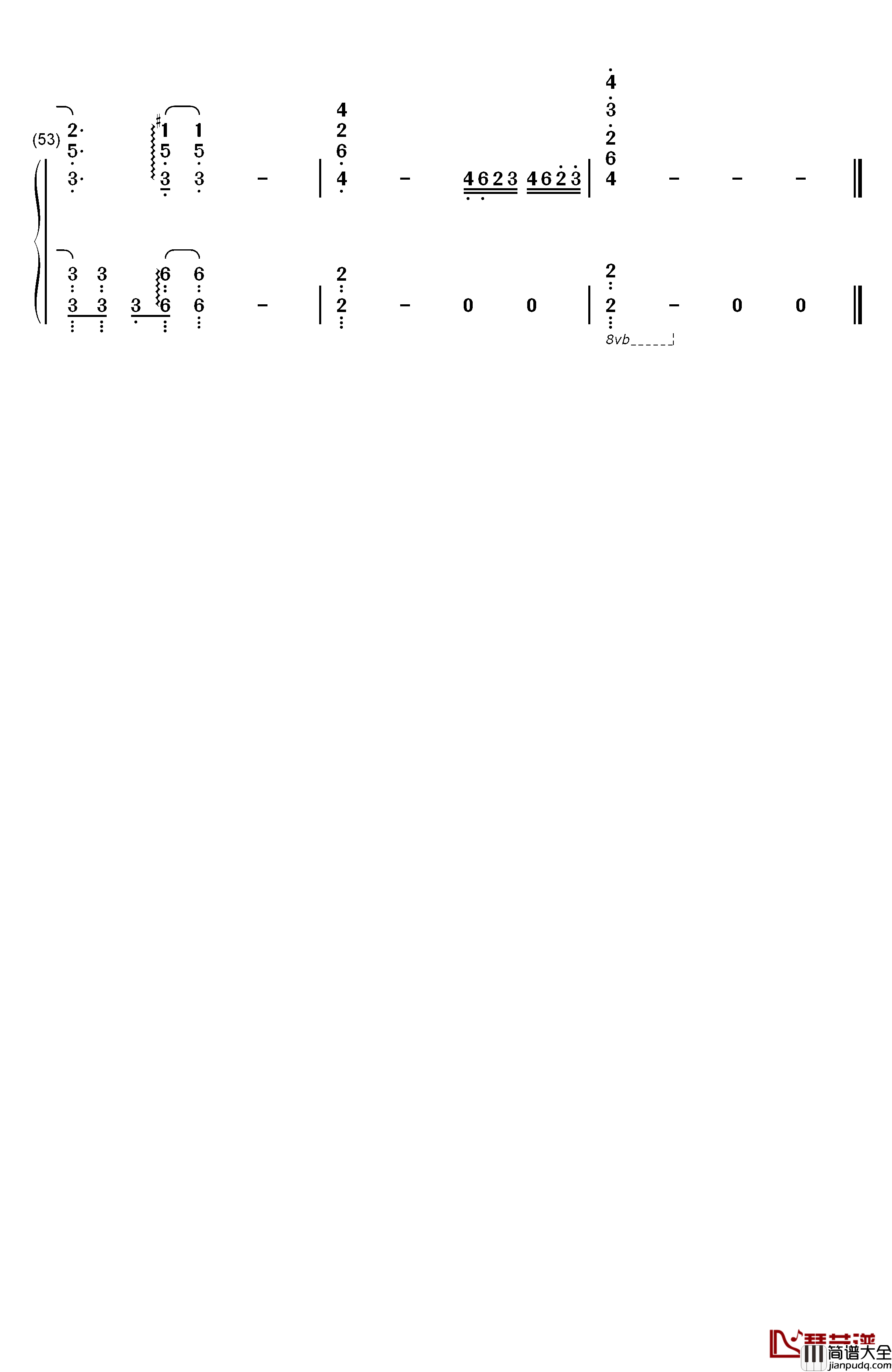 _火影忍者疾风传_主题曲_钢琴简谱_数字双手_水野良树