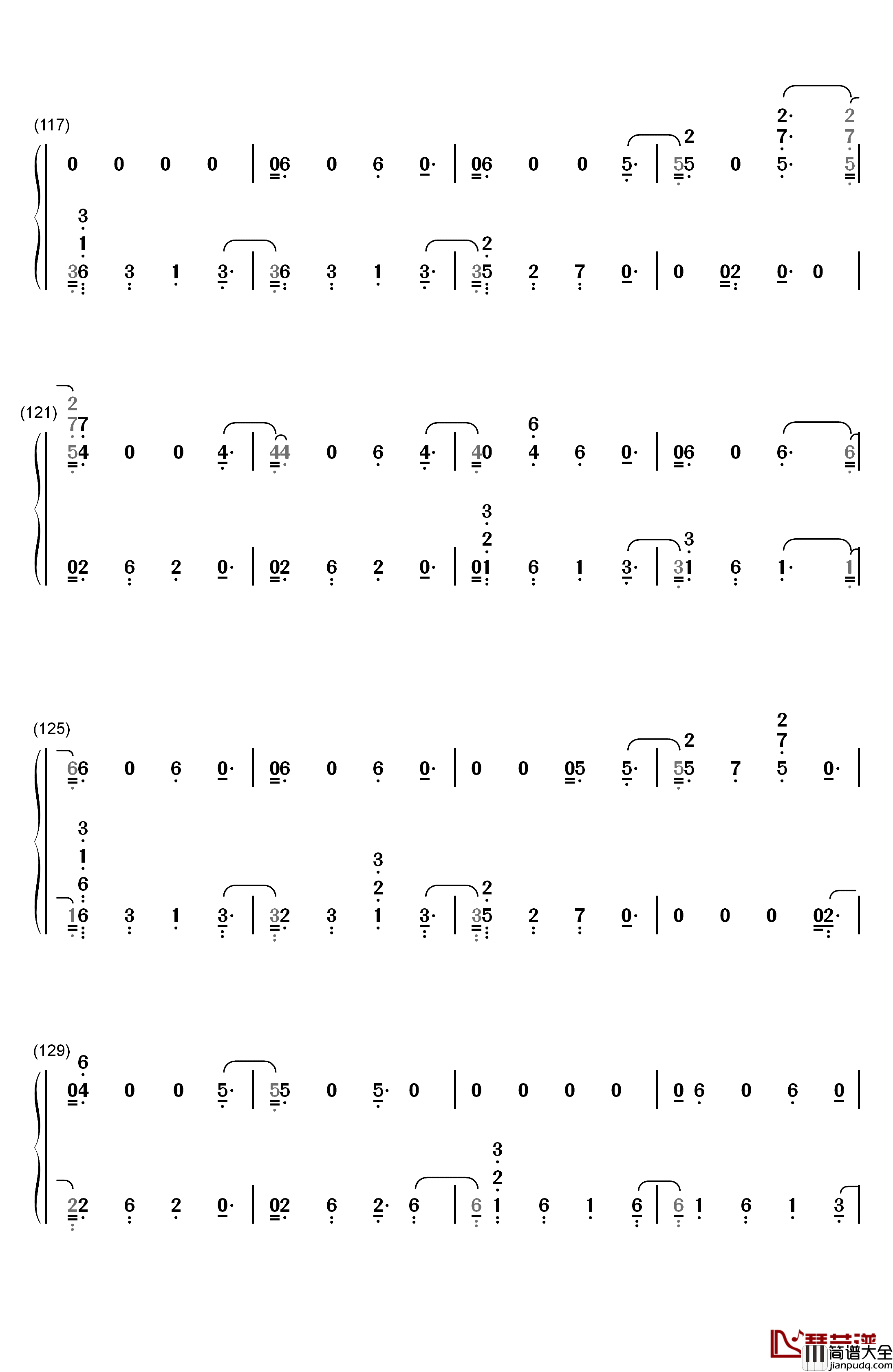 13_Beaches钢琴简谱_数字双手_Lana_Del_Rey