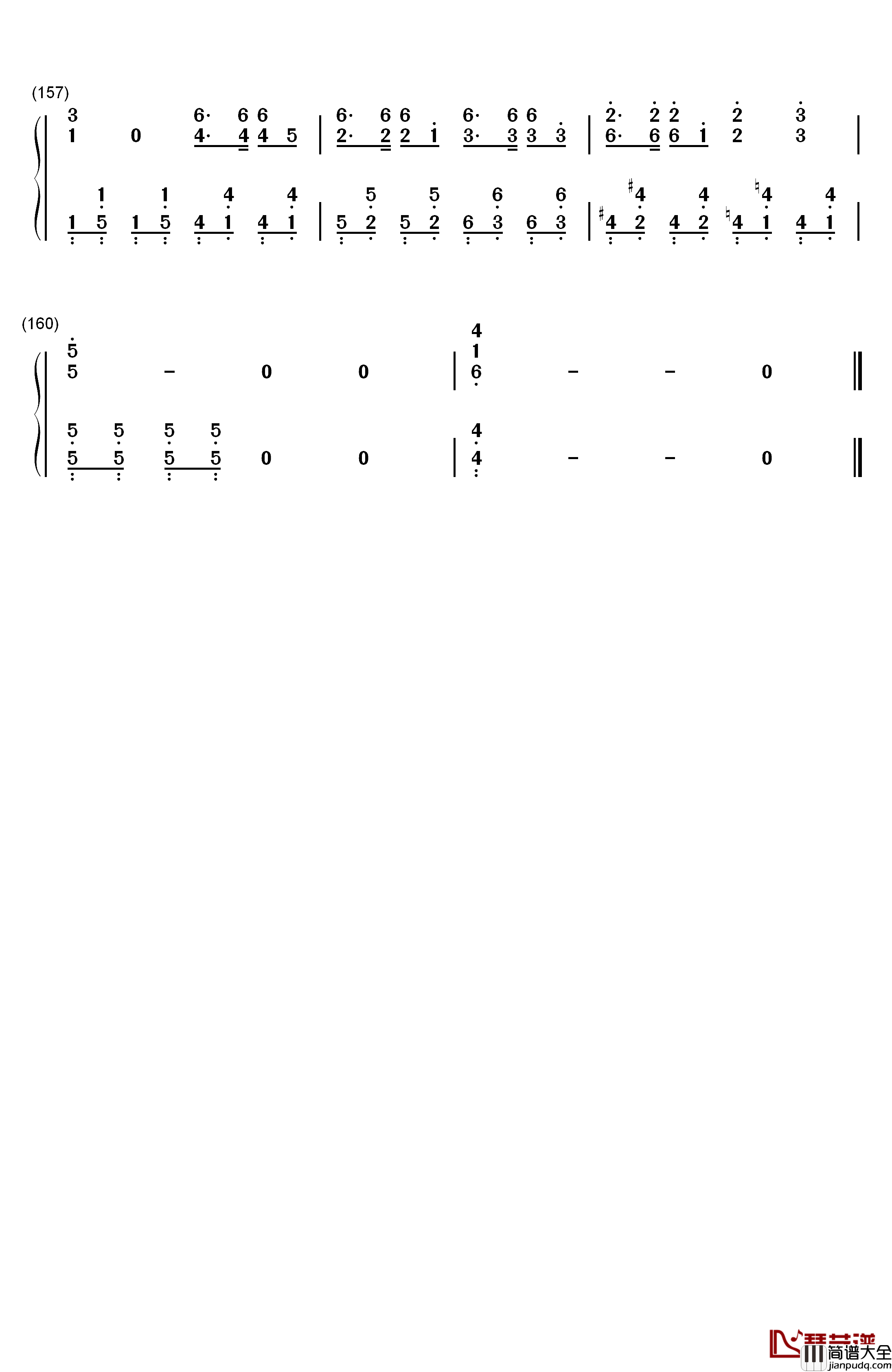 インビジブル钢琴简谱_数字双手_GUMI_&镜音リン