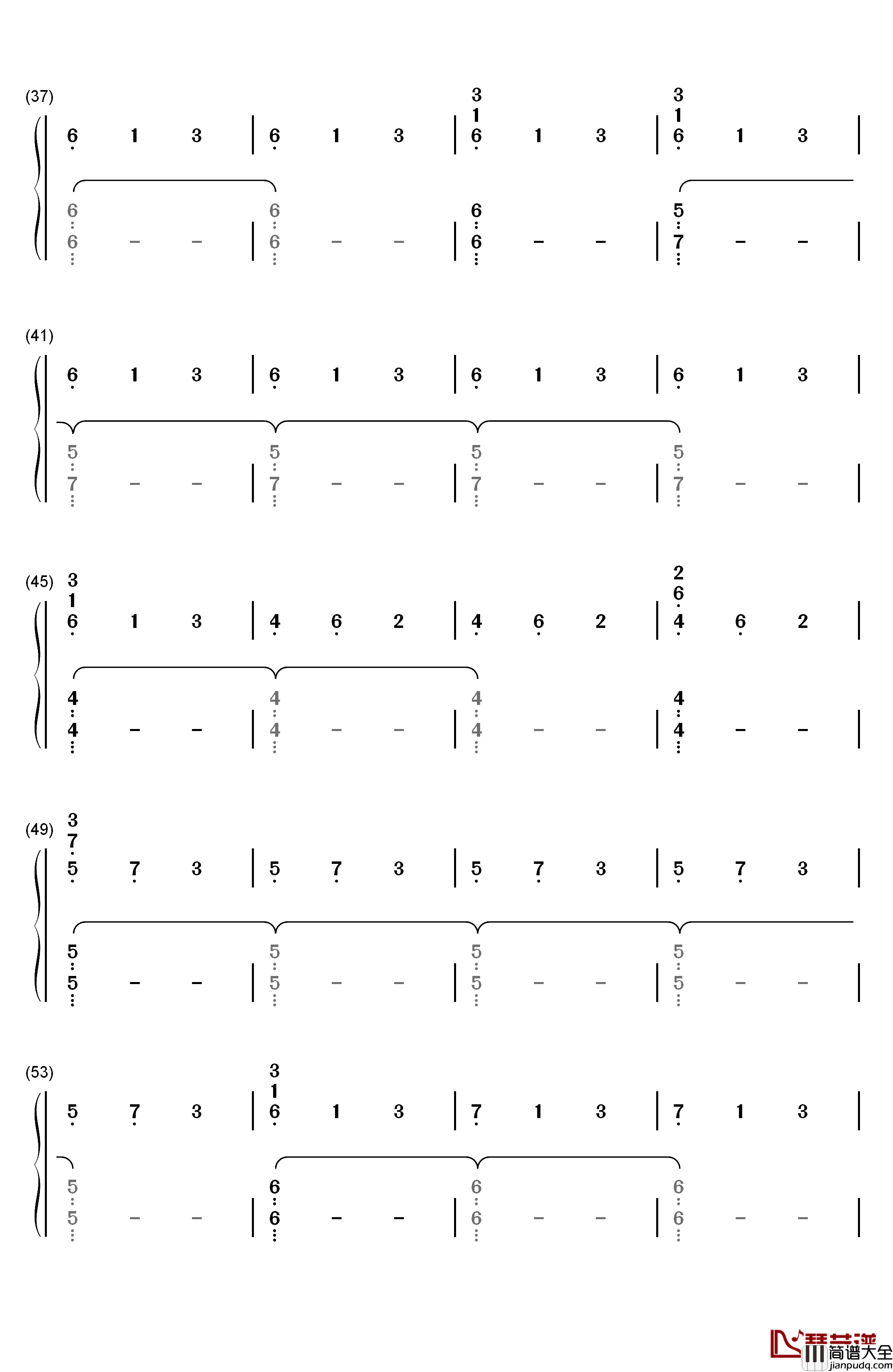 Purity_of_Heart钢琴简谱_数字双手_Steve_Jablonsky