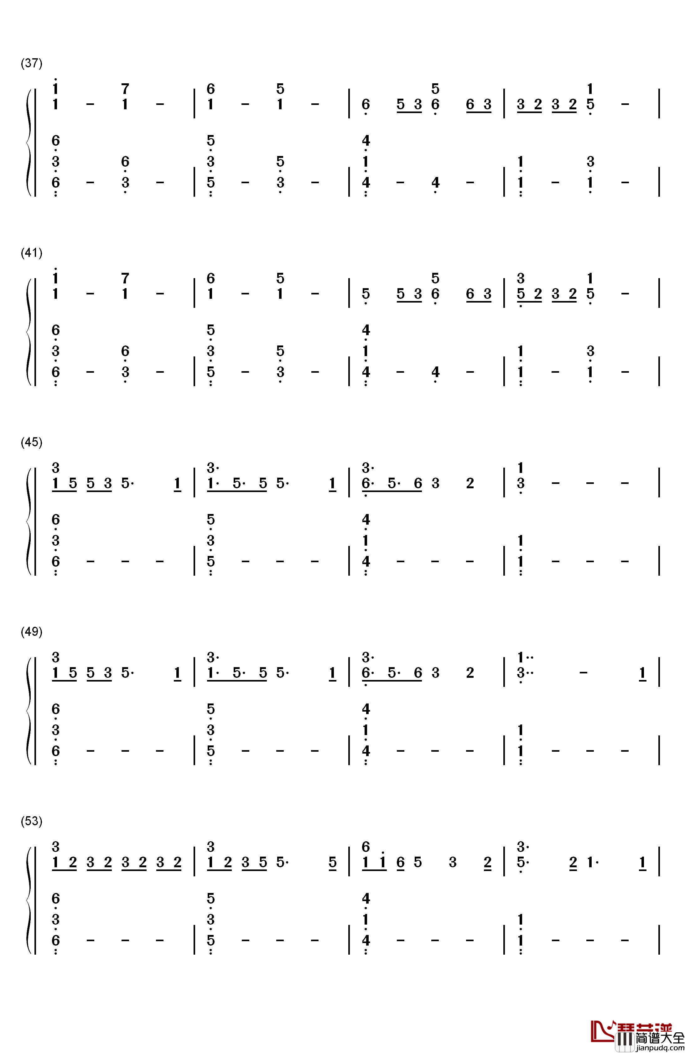 Lost_Boy钢琴简谱_数字双手_Ruth_B