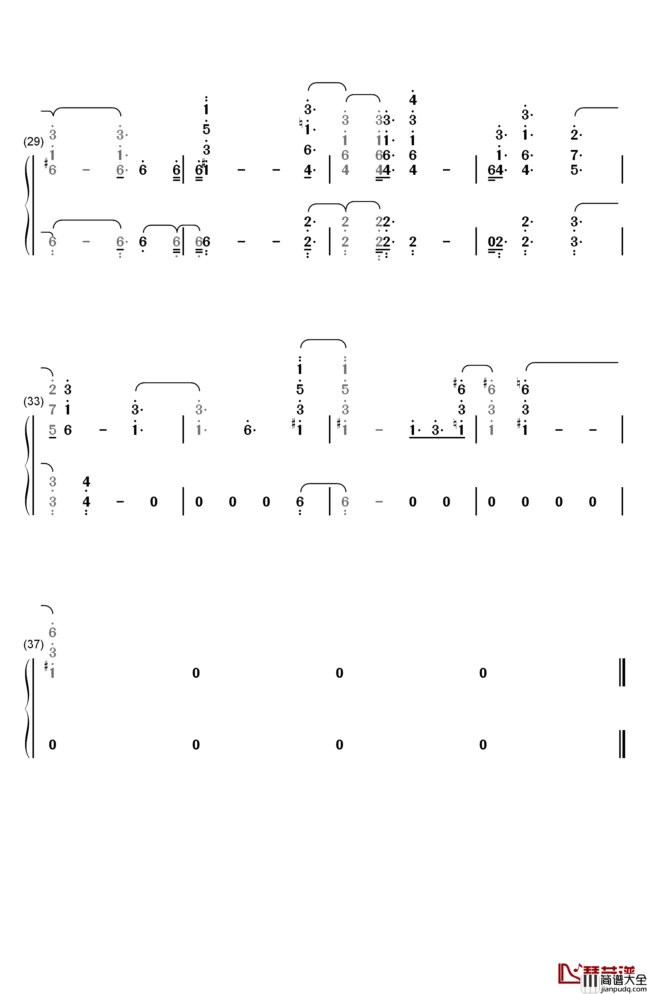 Black_SpiderMan钢琴简谱_数字双手_Logic