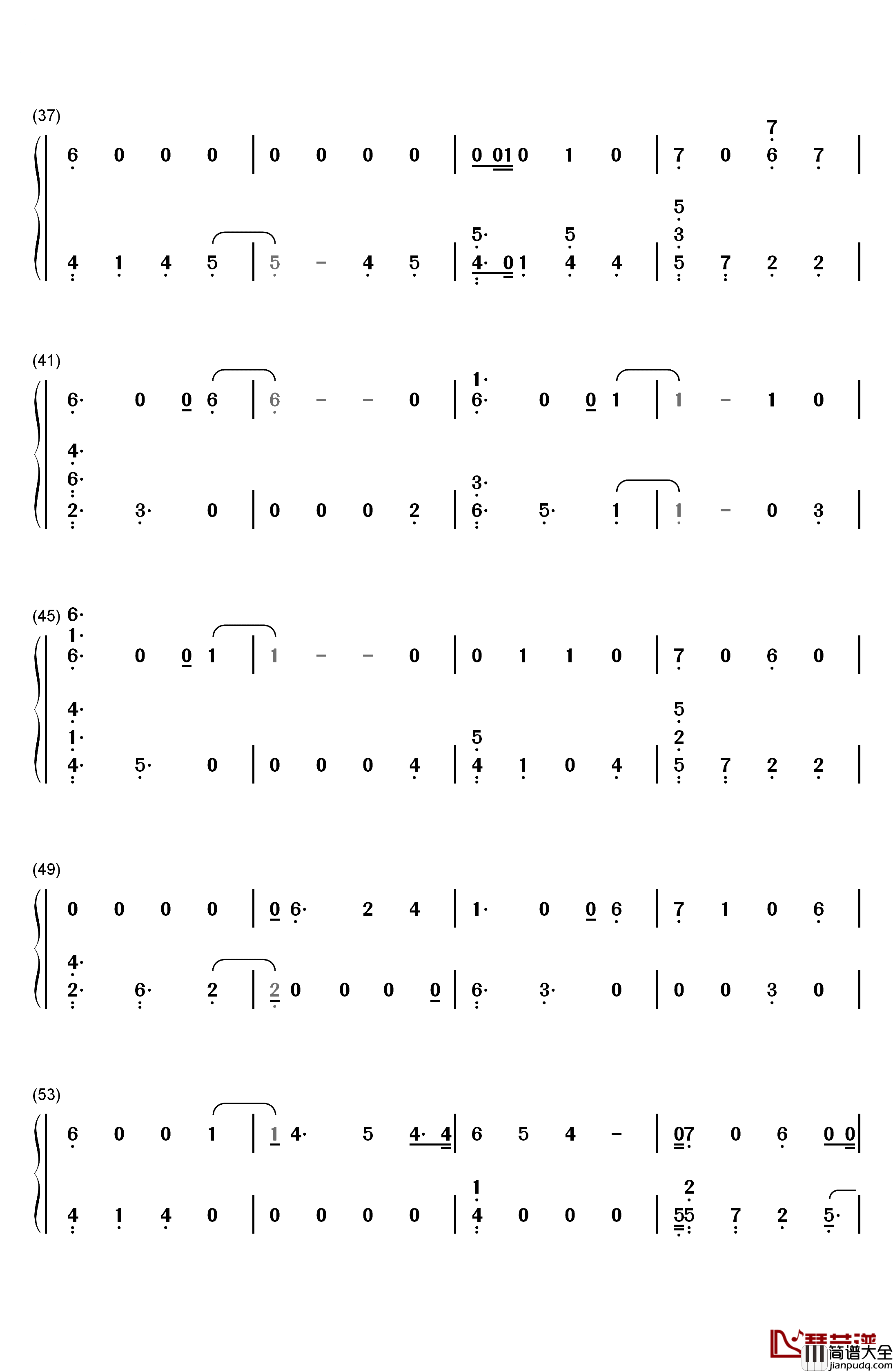 Dancing_With_Our_Hands_Tied钢琴简谱_数字双手_Taylor_Swift