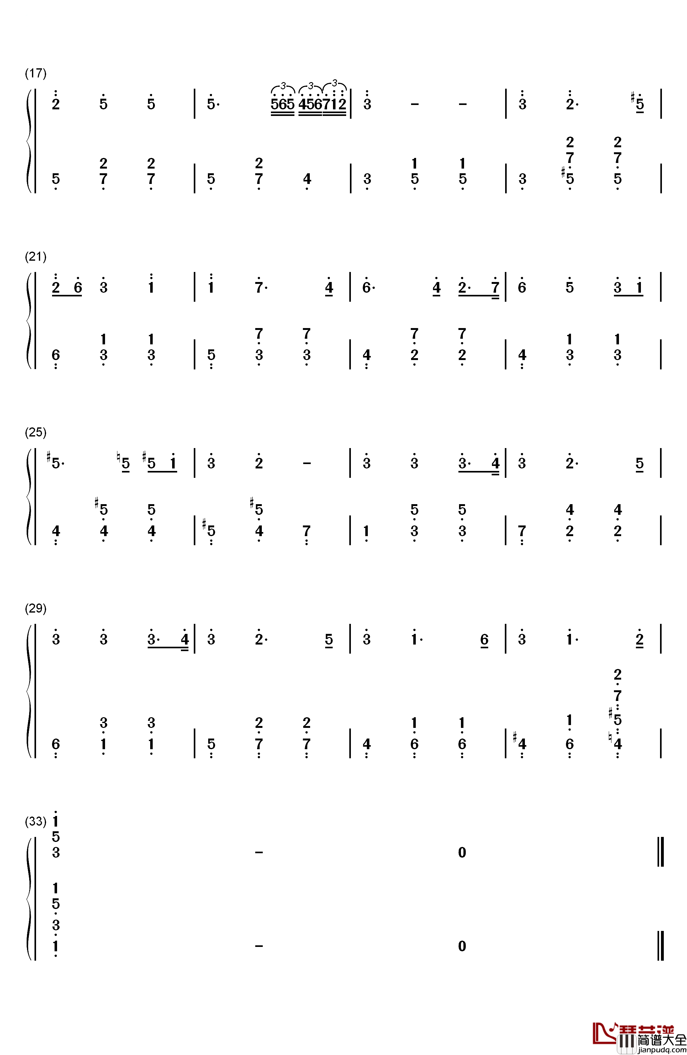 Waltz_for_John_and_Mary钢琴简谱_数字双手_David_Arnold_and_Michael_Price