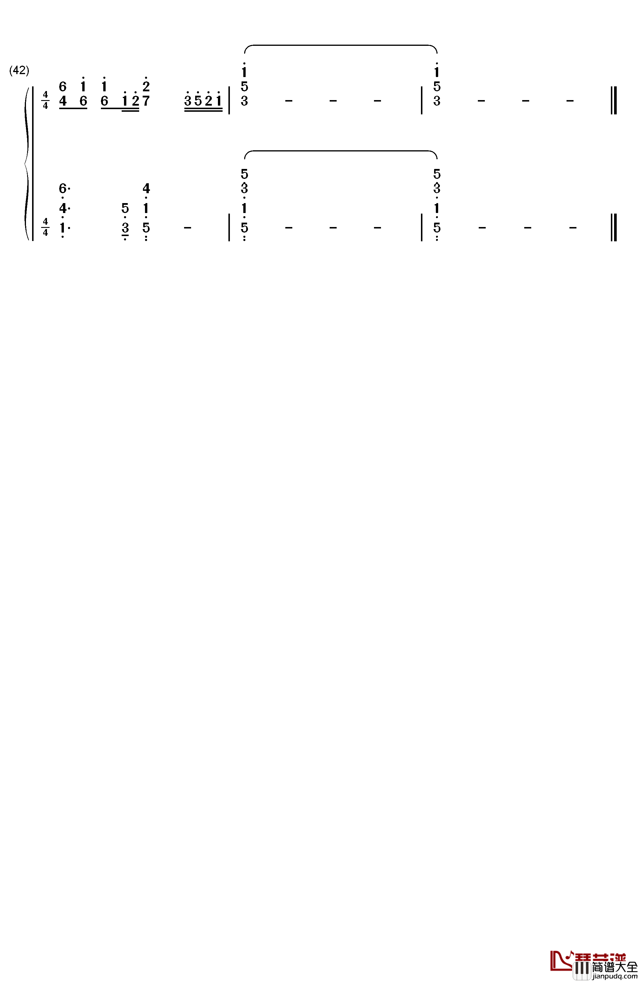 红山果钢琴简谱_数字双手_安与骑兵