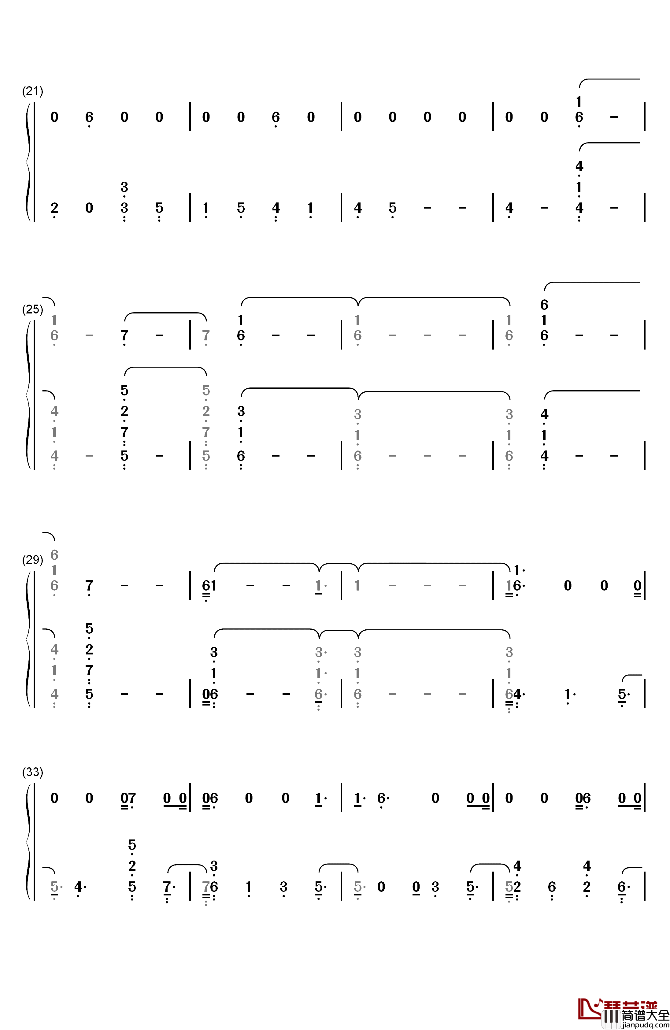 We_Could_Go_Back钢琴简谱_数字双手_Jonas_Blue