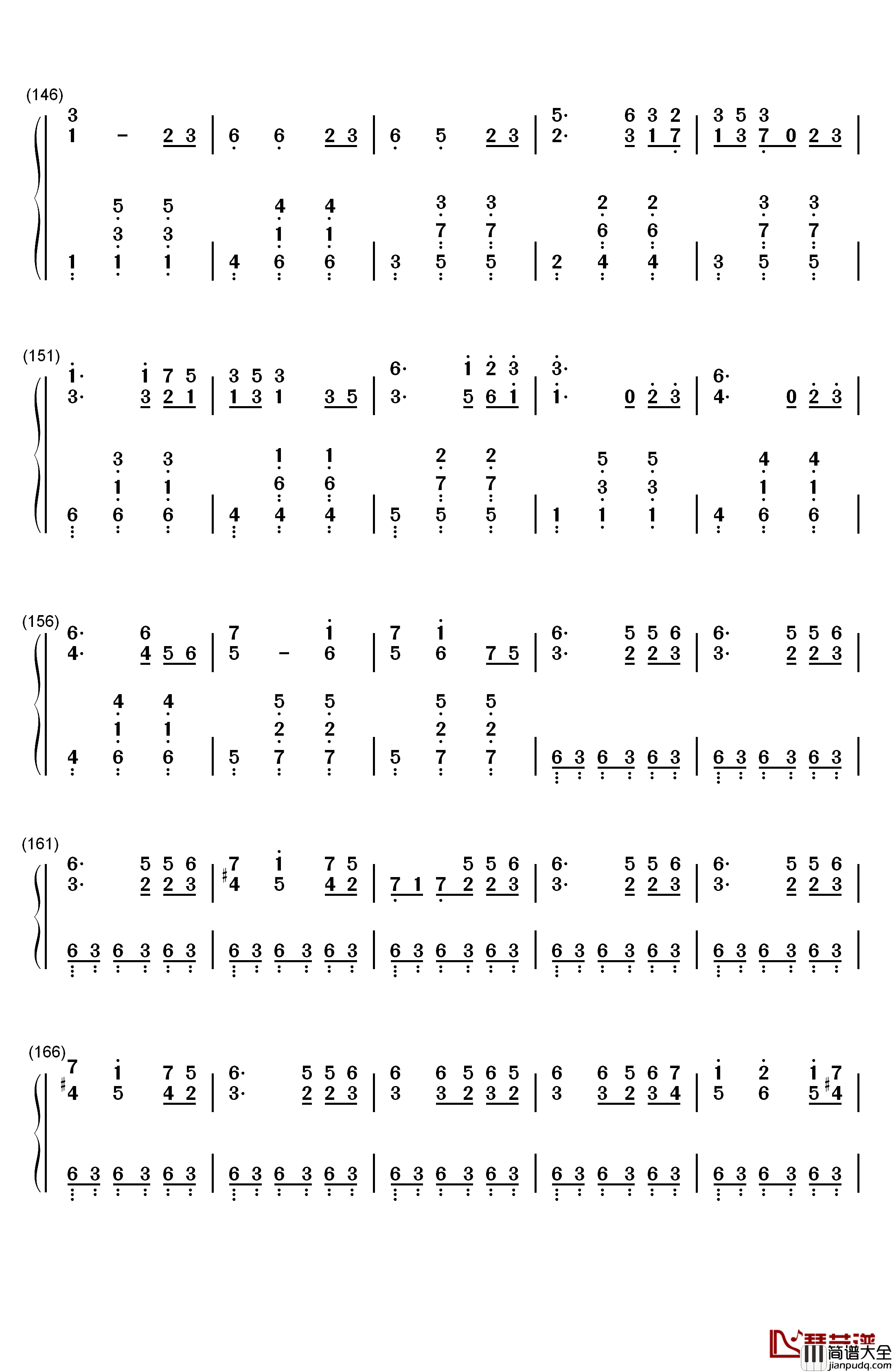 四季折の羽钢琴简谱_数字双手_鏡音リン__鏡音レン