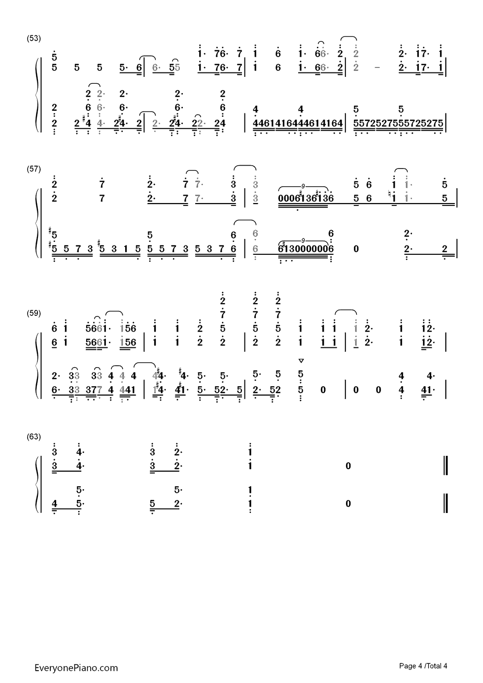 ときめきポポロン钢琴简谱_数字双手_チマメ队