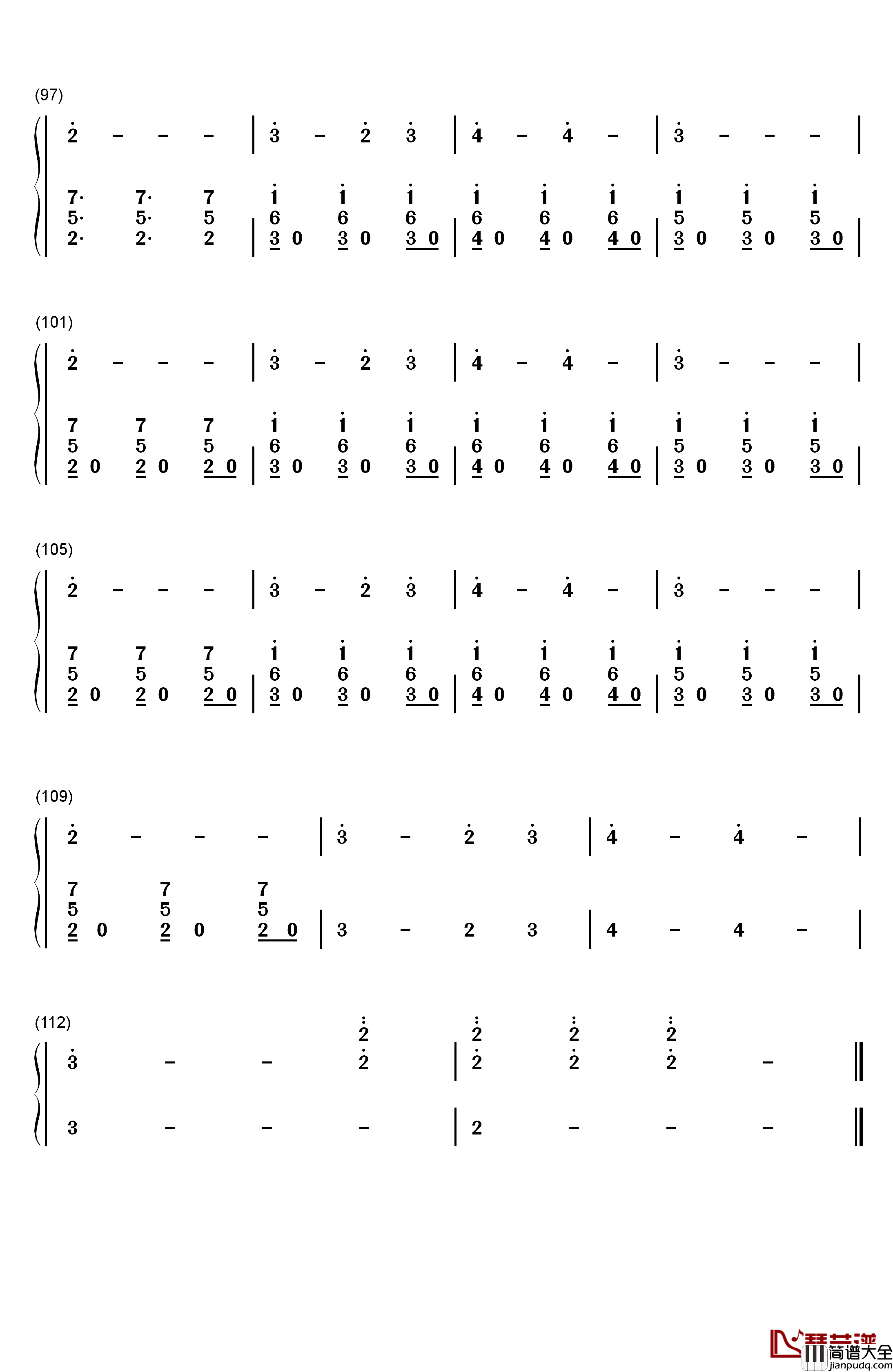 Cheap_Thrills钢琴简谱_数字双手_Sia