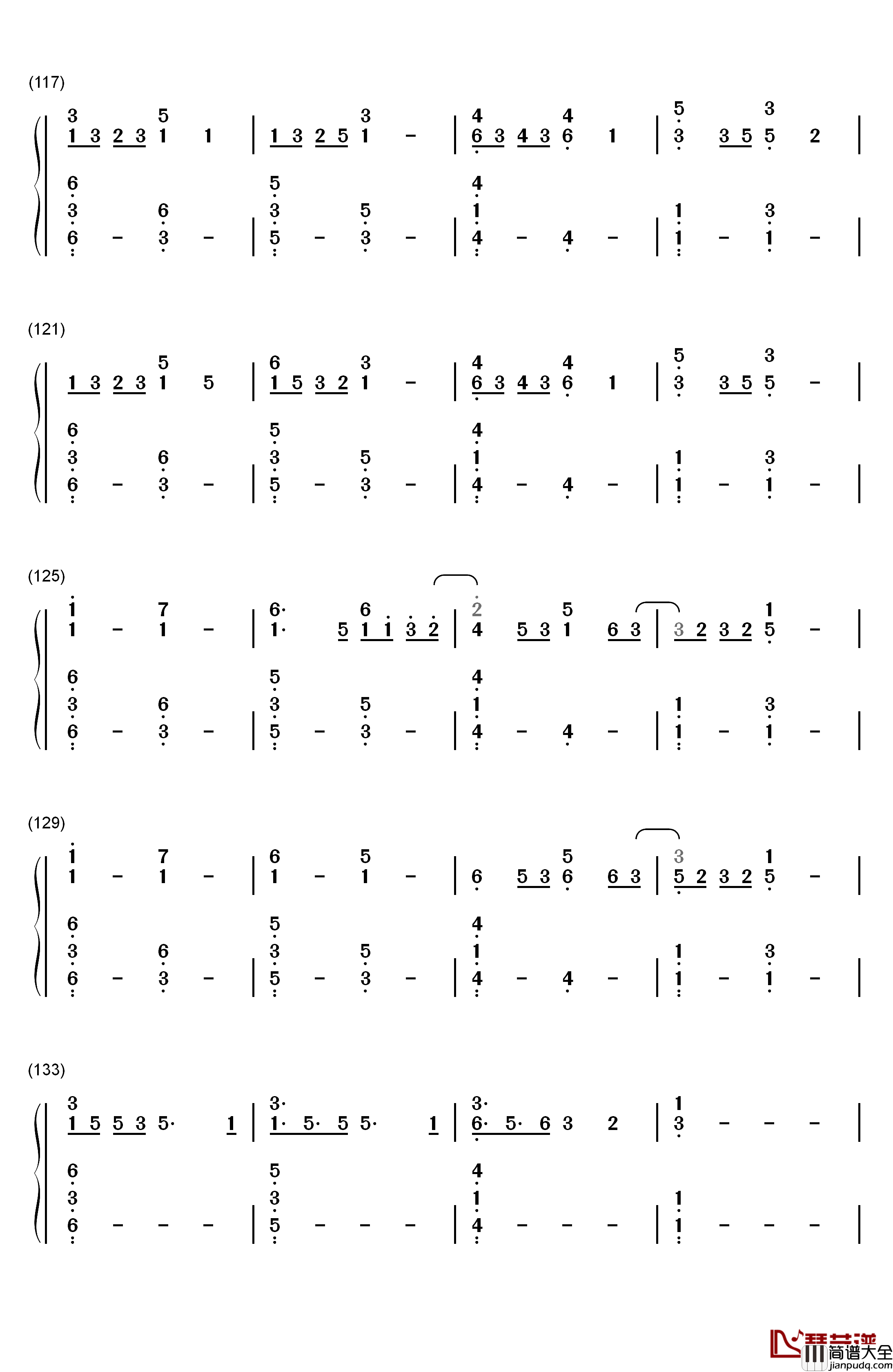 Lost_Boy钢琴简谱_数字双手_Ruth_B