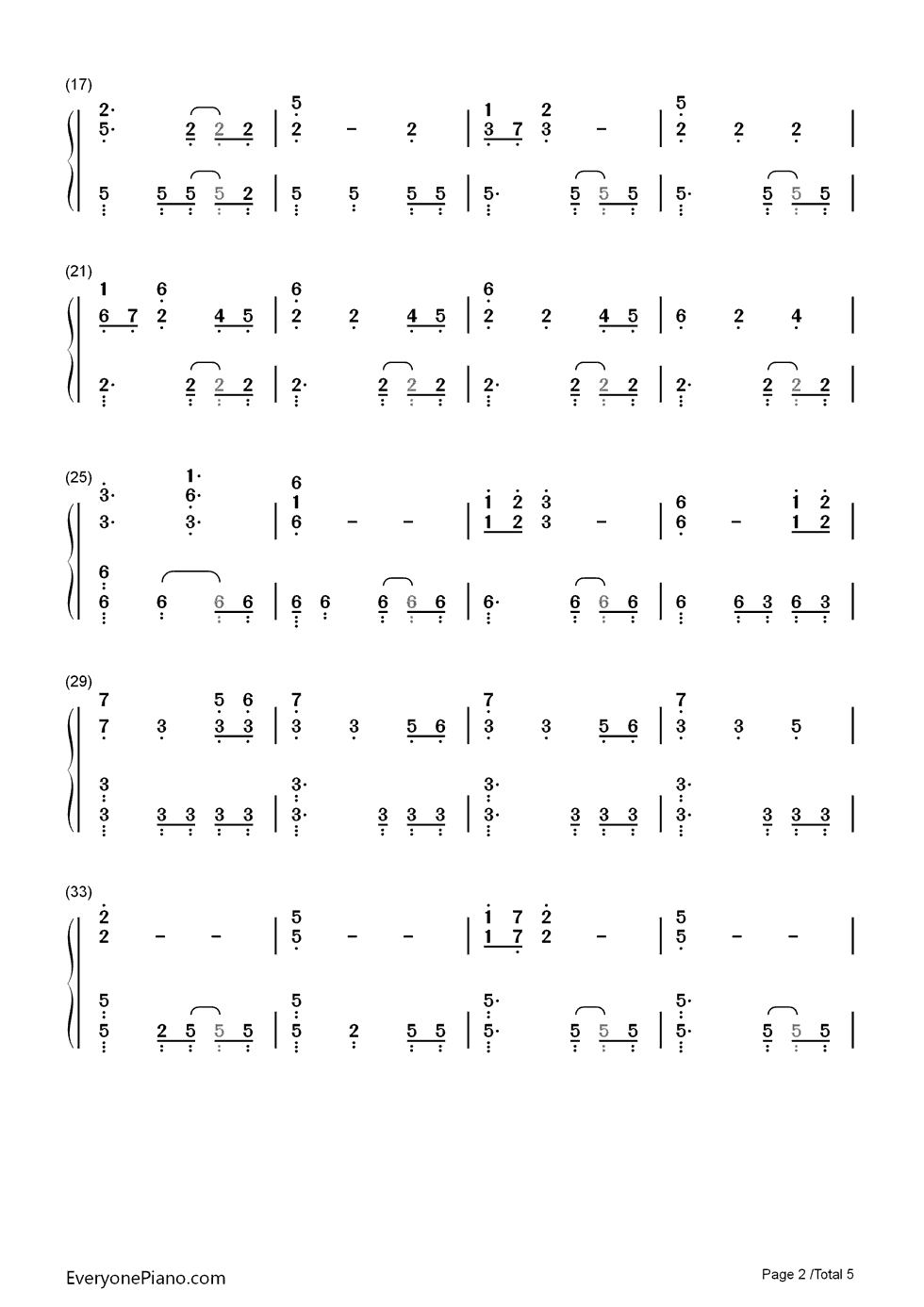 冰与火之歌钢琴简谱_数字双手_Ramin_Djawadi