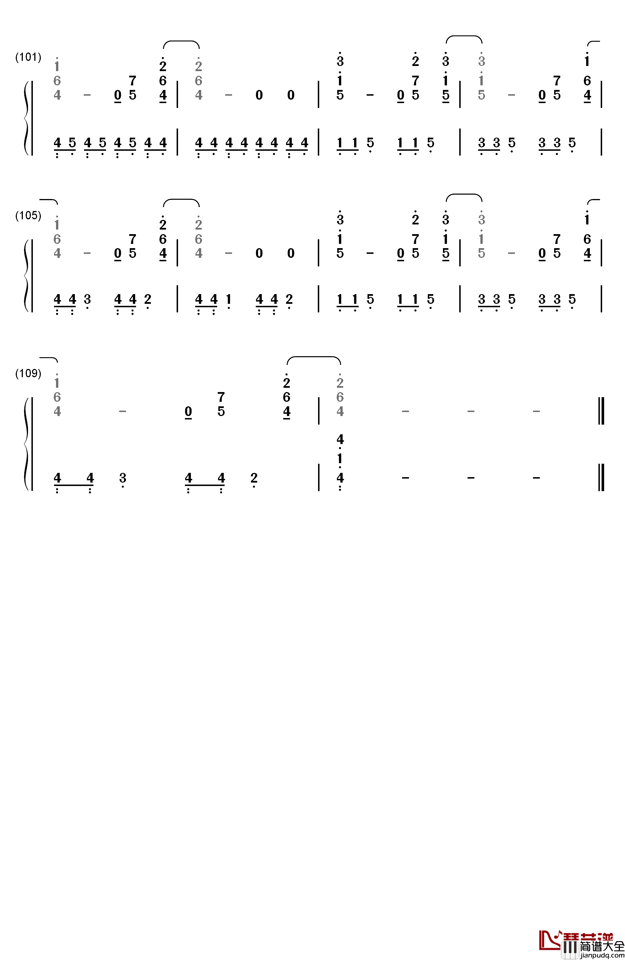 Bored_to_Death钢琴简谱_数字双手_Blink_182