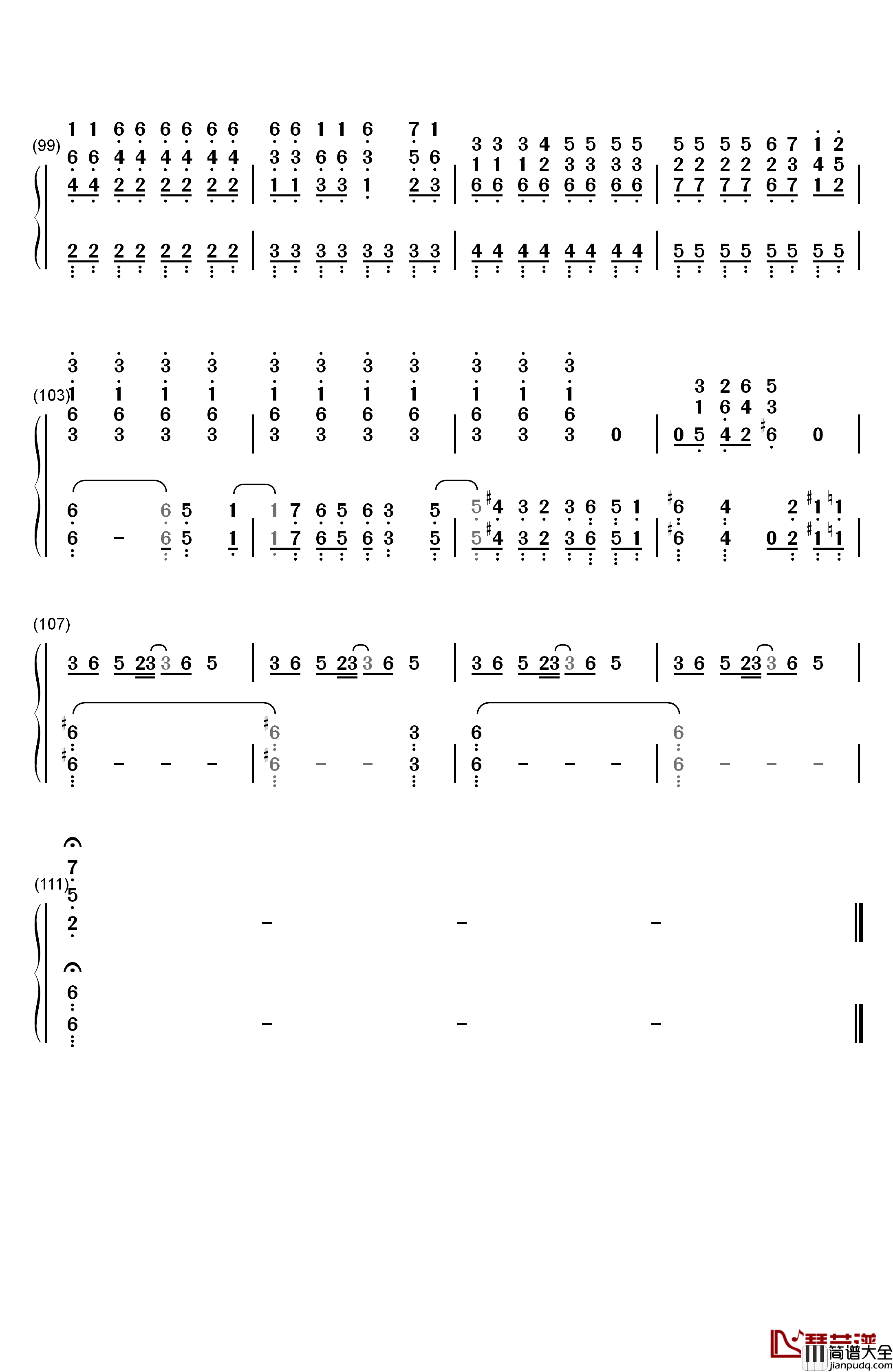 The_Man_With_The_Machine_Gun钢琴简谱_数字双手_植松伸夫