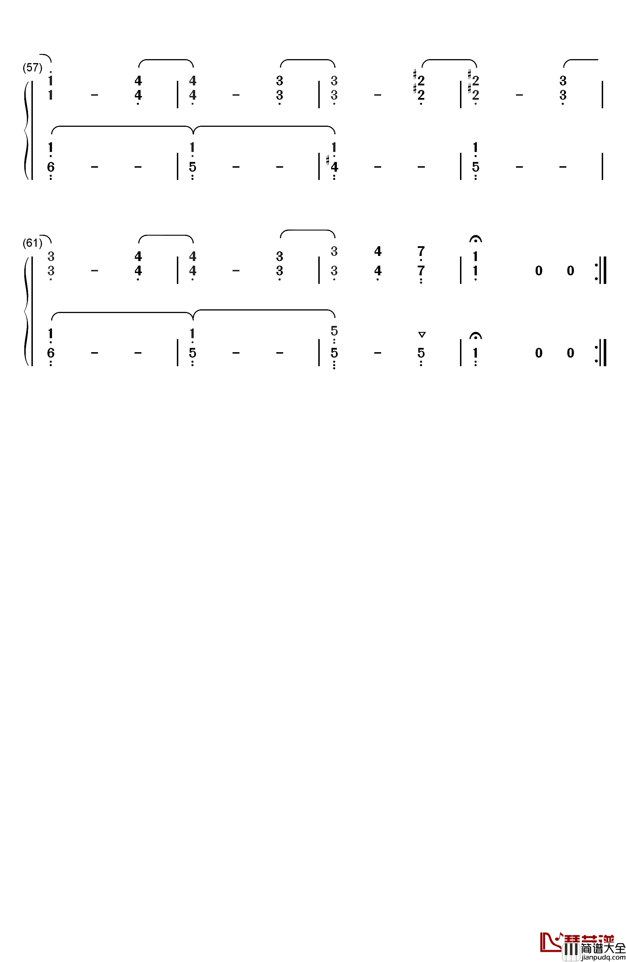 月光奏鸣曲第二乐章钢琴简谱_数字双手_贝多芬