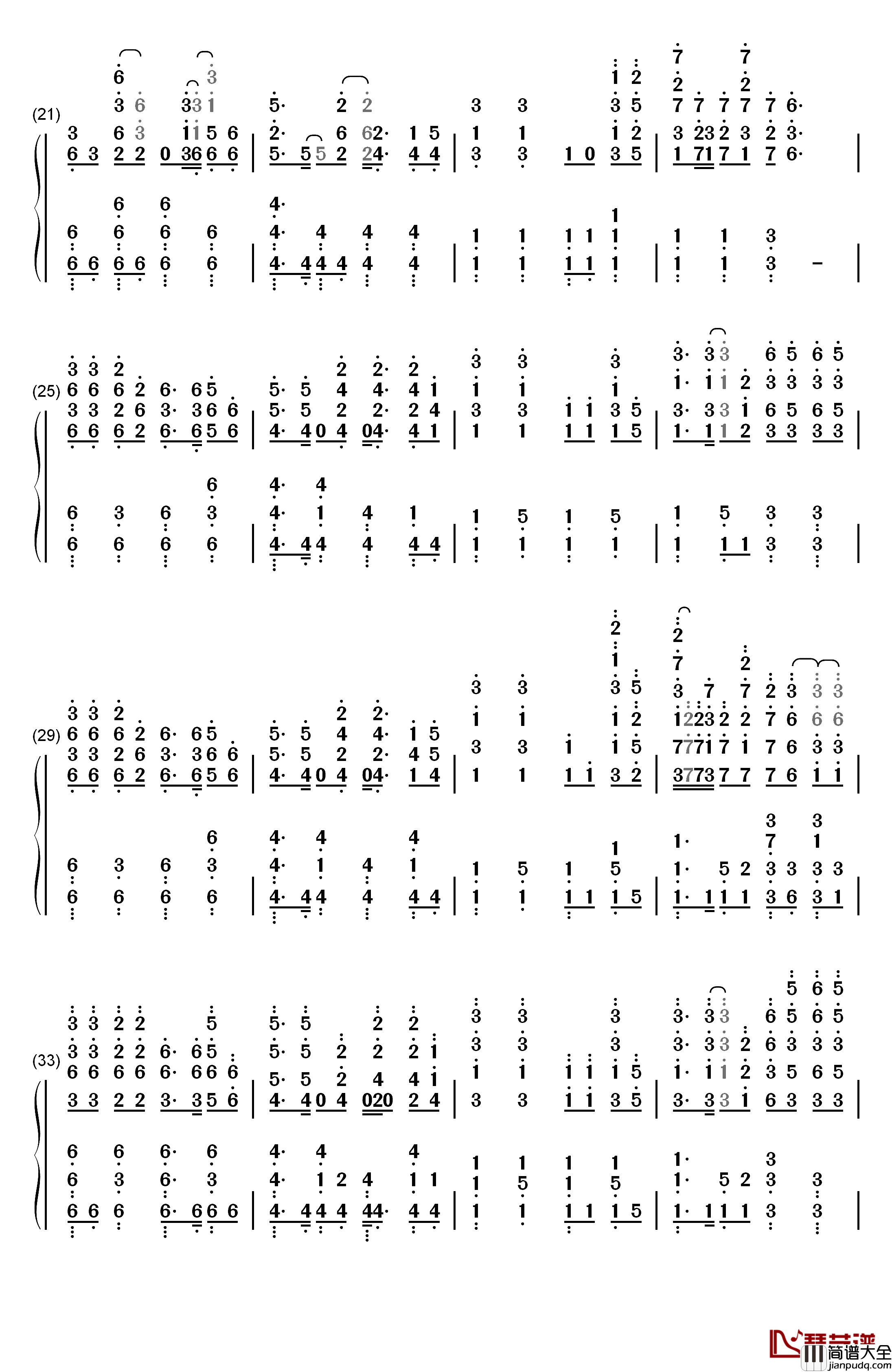 Nevada钢琴简谱_数字双手_Vicetone