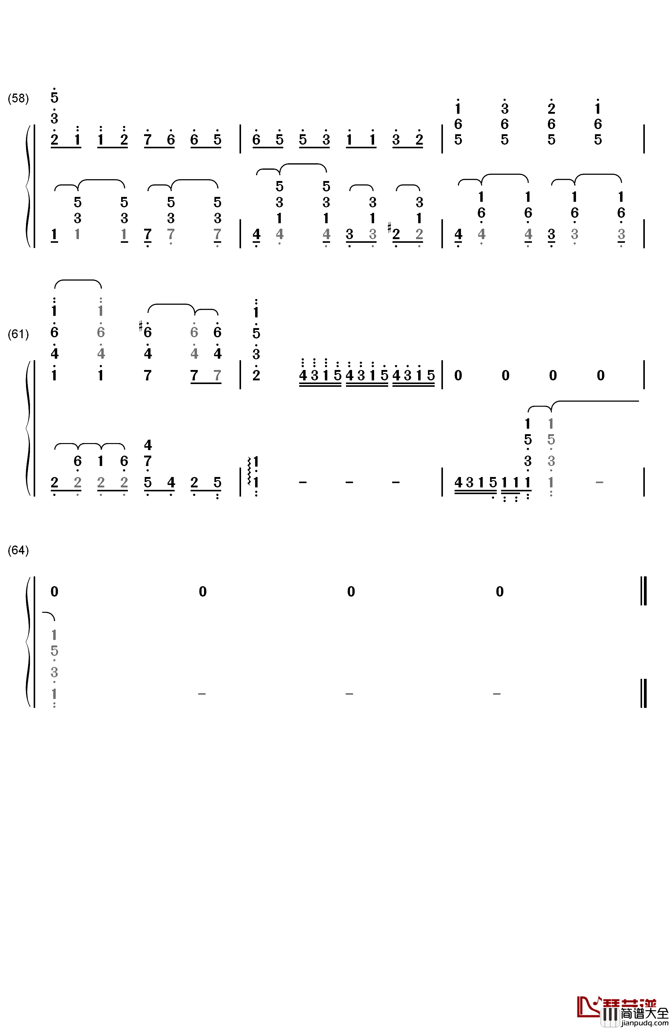 目标是神奇宝贝大师钢琴简谱_数字双手_松本梨香