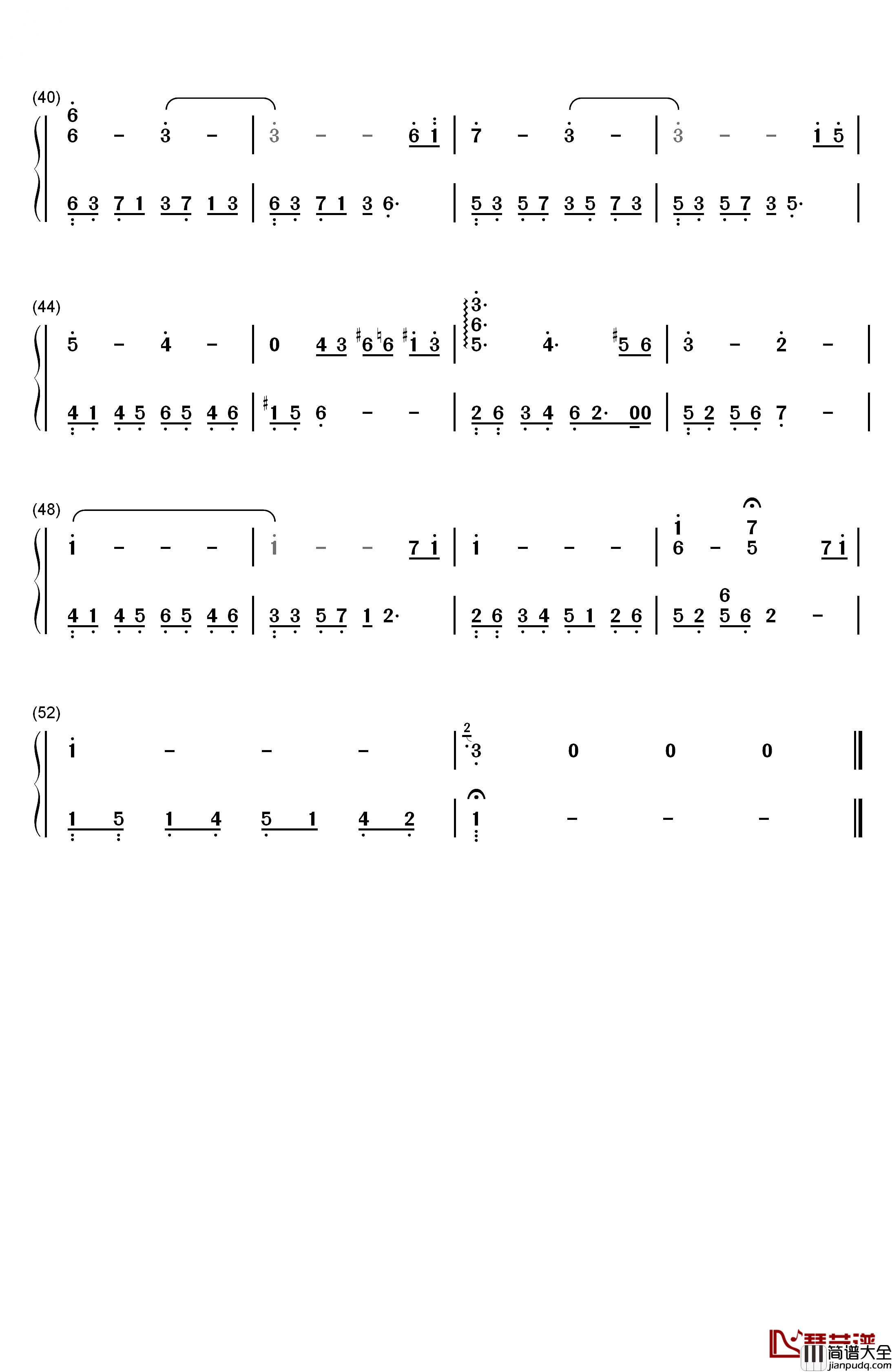 Lost_Memory钢琴简谱_数字双手_Hyeong_seok_Kim