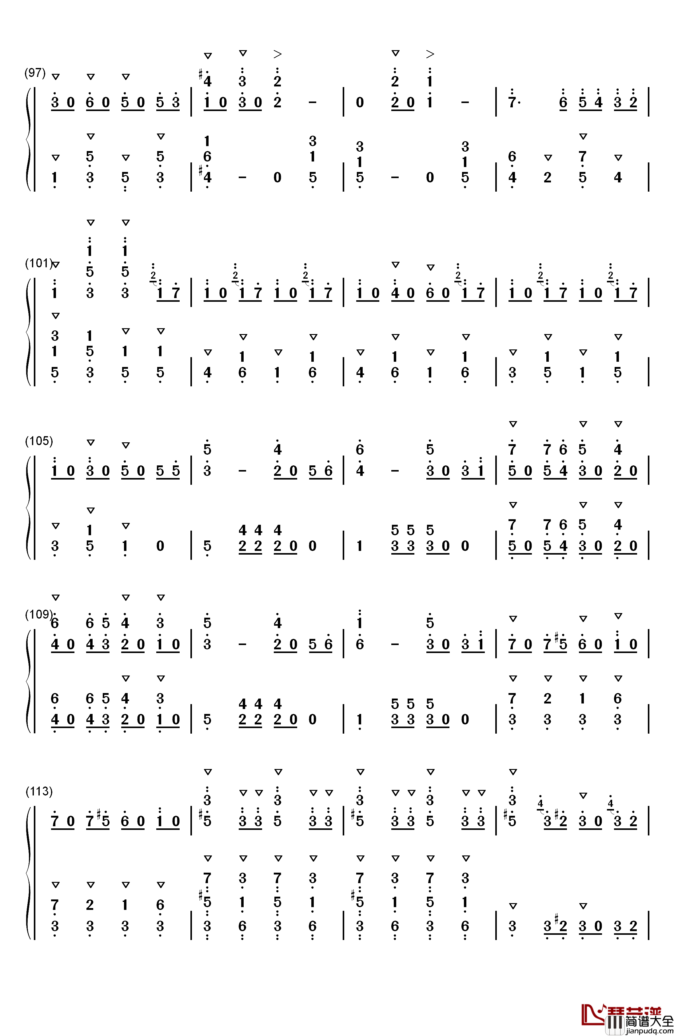 拉德斯基进行曲钢琴简谱_数字双手_约翰·施特劳斯__Johann_Strauss_Sr.